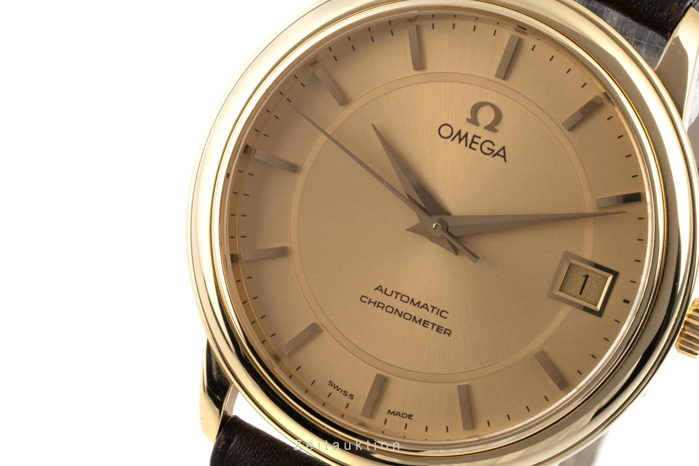 Omega De Ville 18 ct gold automatic men's watch 166.1050,168.1050, 366.1050, 4600.11.02  LP: 13400EUR  [2300073] - Image 11