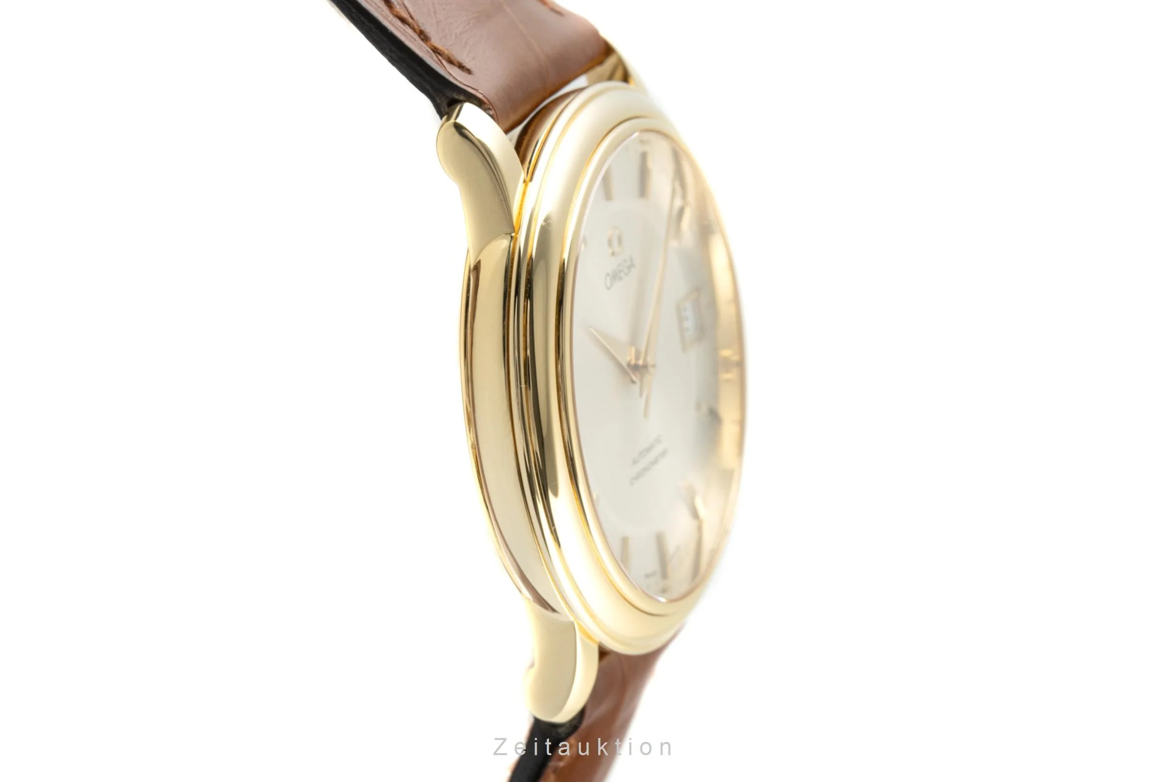 Omega De Ville 18 ct gold automatic men's watch 4600.31.02, 168.1050  [2202338] - Image 3