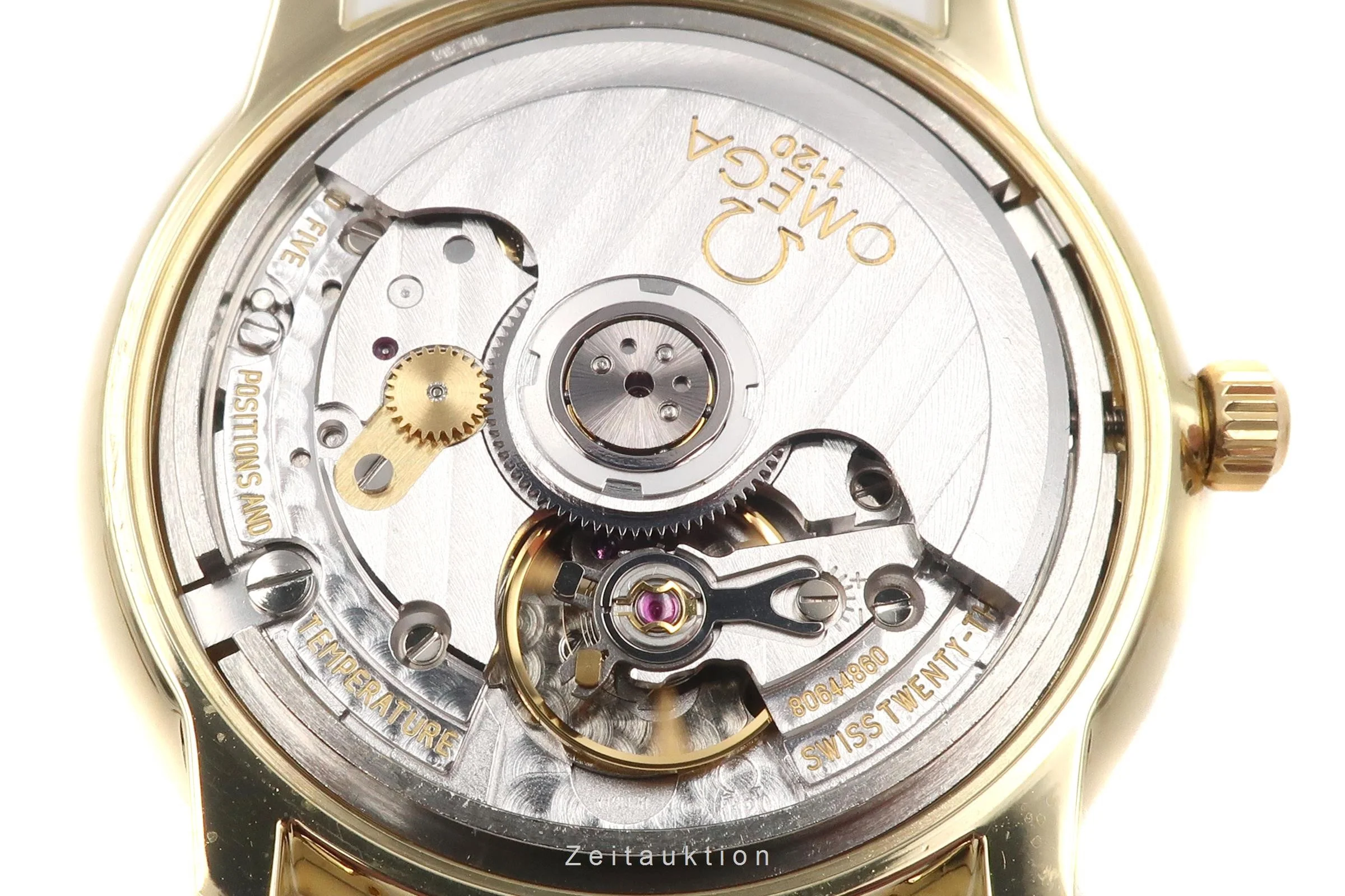 Omega De Ville 18 ct gold automatic men's watch 4600.31.02, 168.1050  [2202338] - Image 5