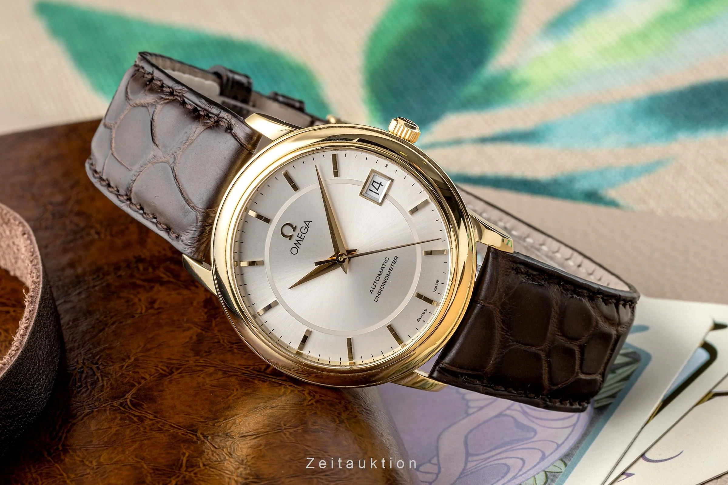 Omega De Ville 18 ct gold automatic men's watch 4600.31     168.1050 LP: 9300EUR  [2302122] - Image 2
