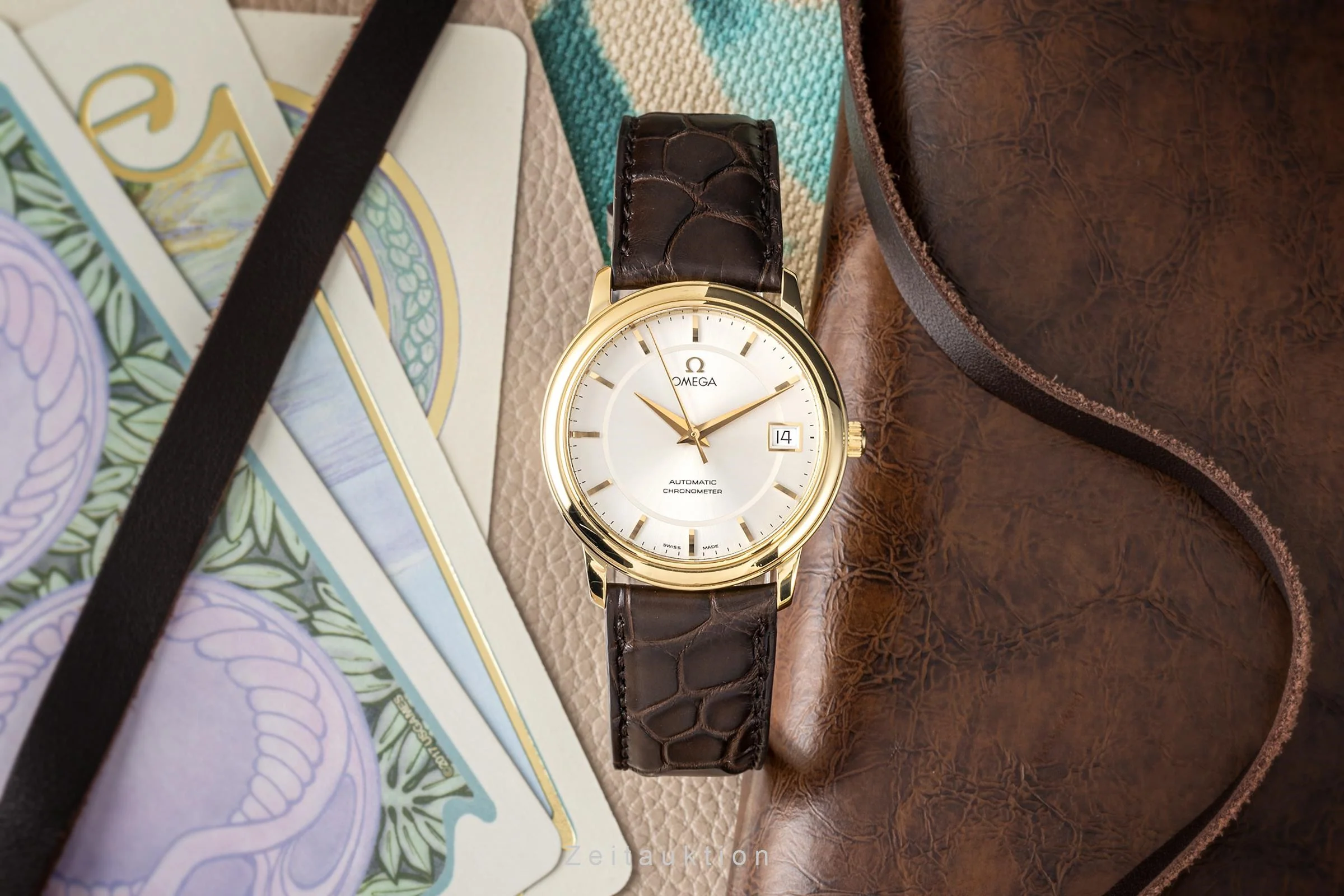 Omega De Ville 18 ct gold automatic men's watch 4600.31     168.1050 LP: 9300EUR  [2302122] - Image 3