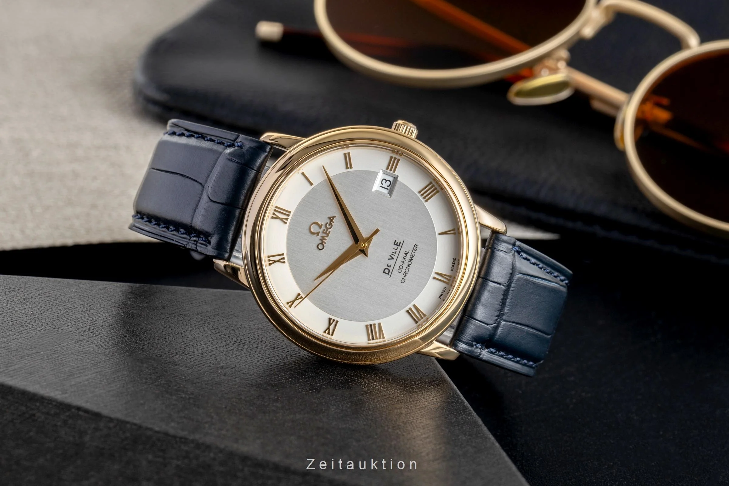 Omega De Ville 18 ct gold automatic men's watch 4617.31.02  [2503854] - Image 3