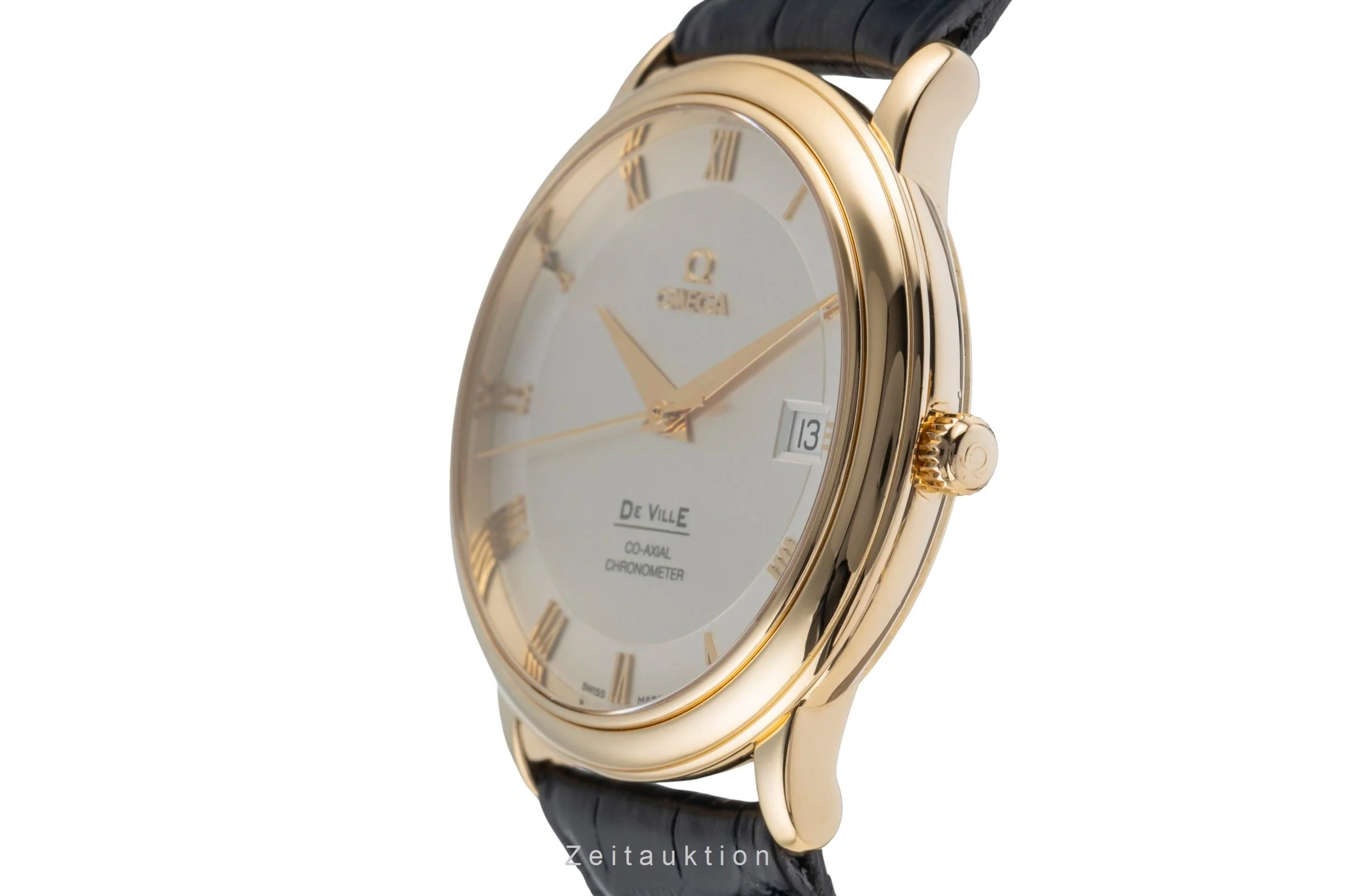 Omega De Ville 18 ct gold automatic men's watch 4617.31.02  [2503854] - Image 7