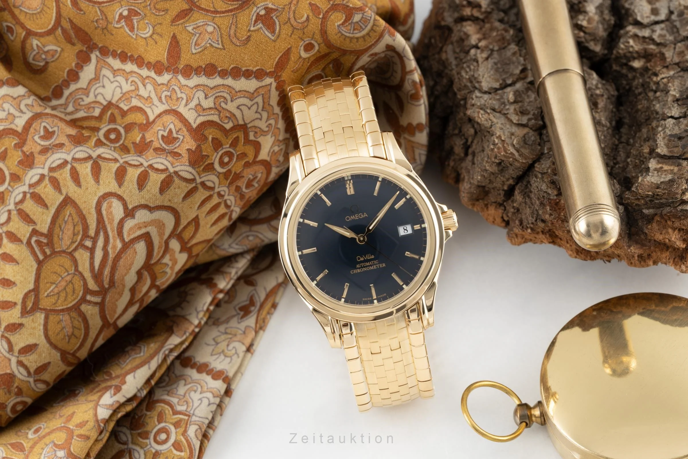 Omega De Ville 18 ct gold automatic men's watch 4631.80.00, 168.1700  [2107290] - Image 3