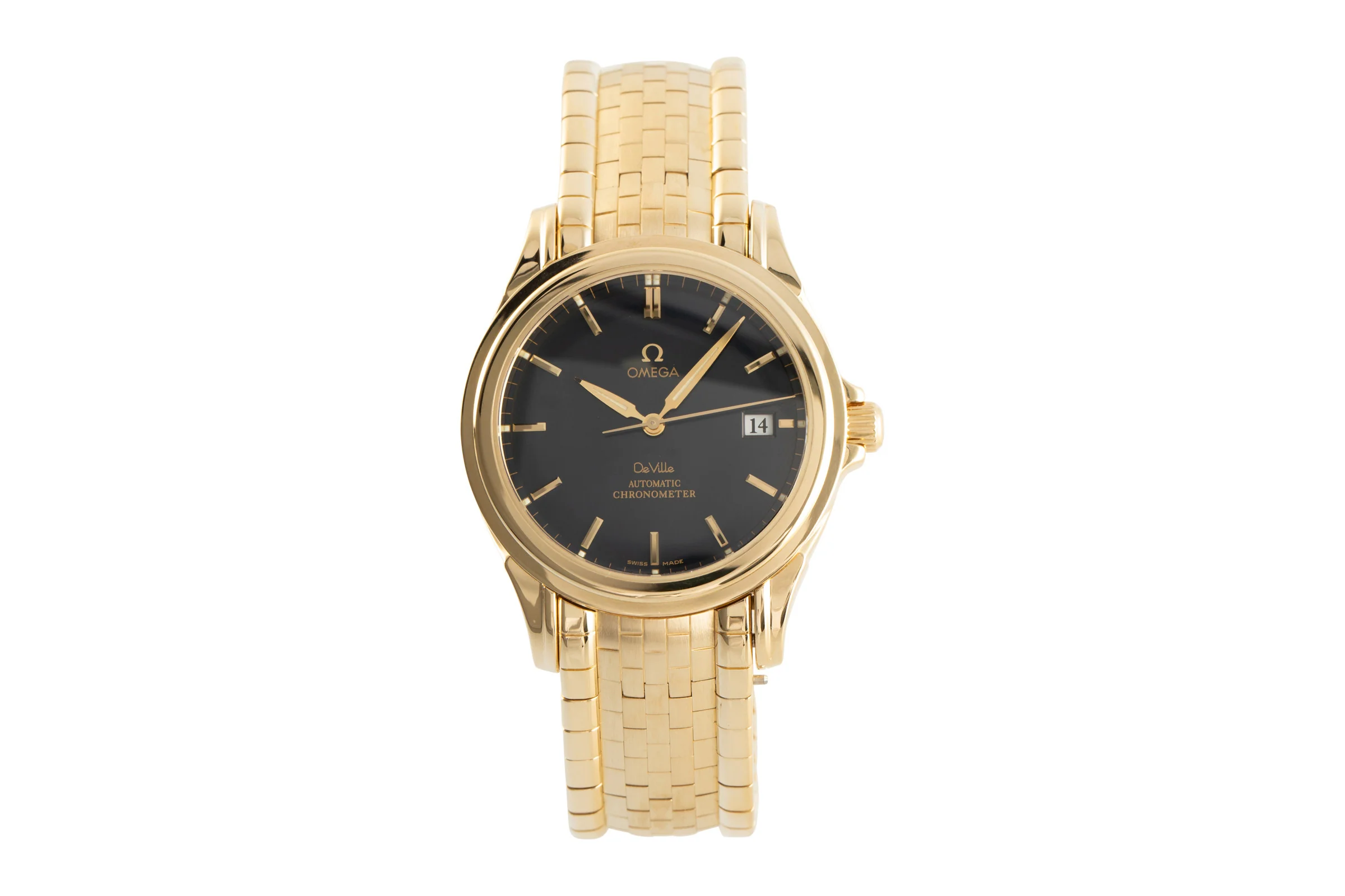 Omega De Ville 18 ct gold automatic men's watch 4631.80.00, 168.1700  [2107290] - Image 4
