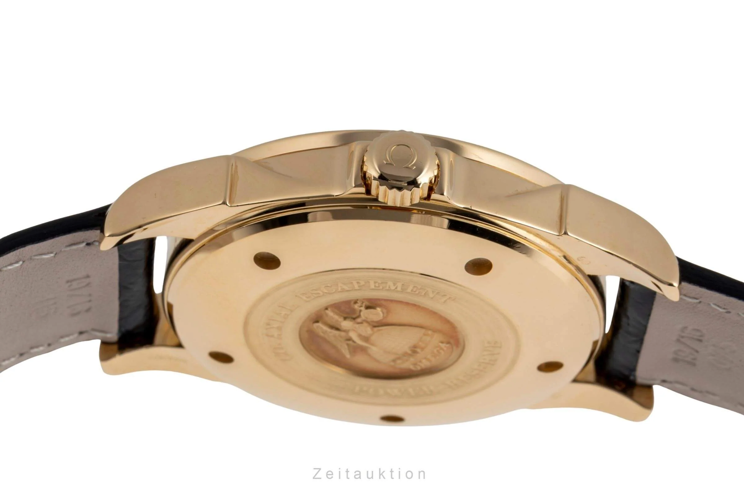 Omega De Ville 18 ct gold automatic men's watch 4632.80.33 LP: 15000EUR  [2501339] - Image 11