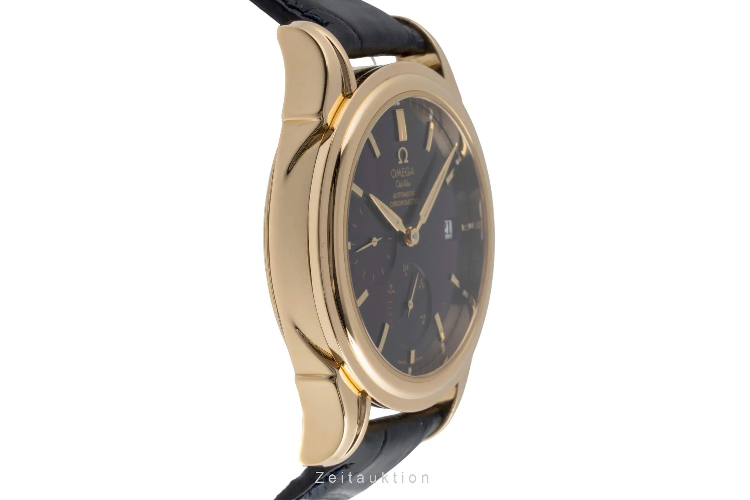 Omega De Ville 18 ct gold automatic men's watch 4632.80.33 LP: 15000EUR  [2501339] - Image 8