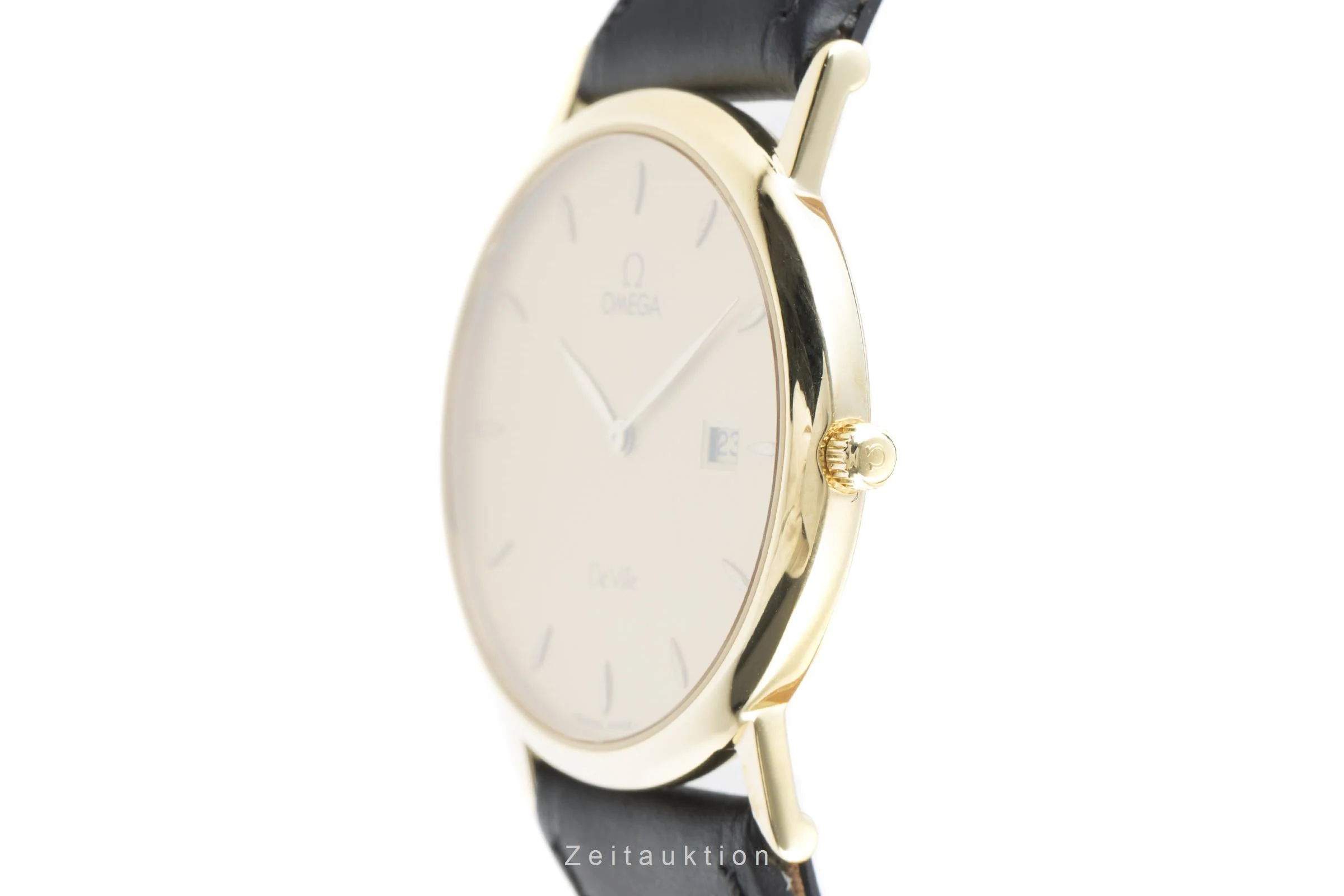 Omega De Ville 18 ct gold quartz men's watch 196.2379  [2201160] - Image 6