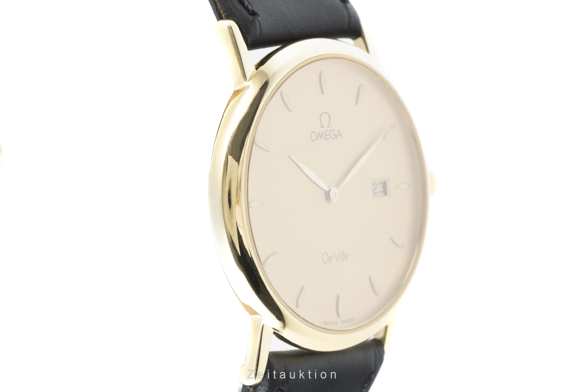 Omega De Ville 18 ct gold quartz men's watch 196.2379  [2201160] - Image 7