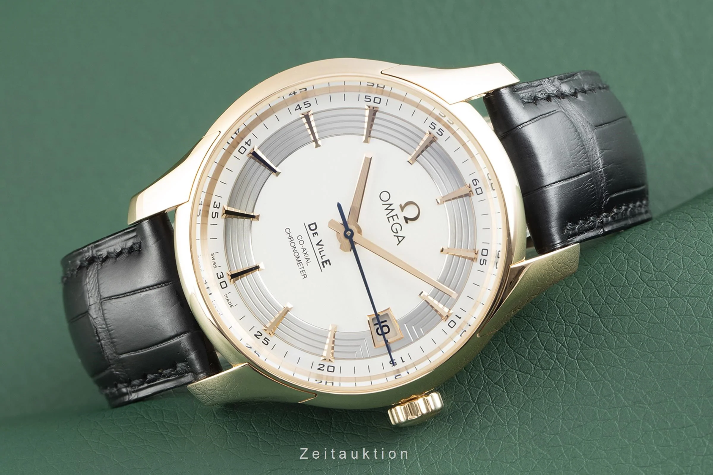 Omega De Ville 18 ct red gold automatic men's watch 431.63.41.21.02.001 LP: 17200EUR  [2109082] - Image 2