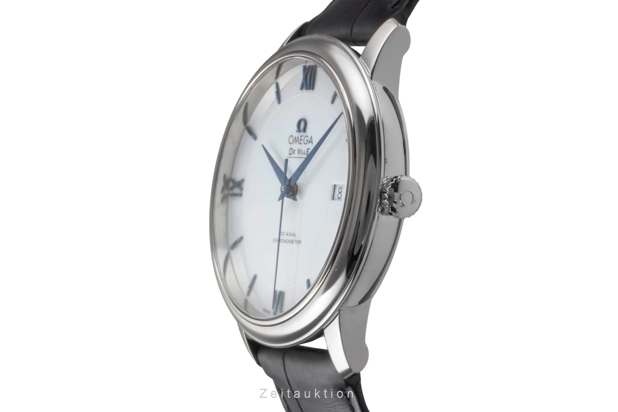 Omega De Ville 18 ct white gold automatic men's watch 424.53.40.20.04.001  [2501760] - Image 7