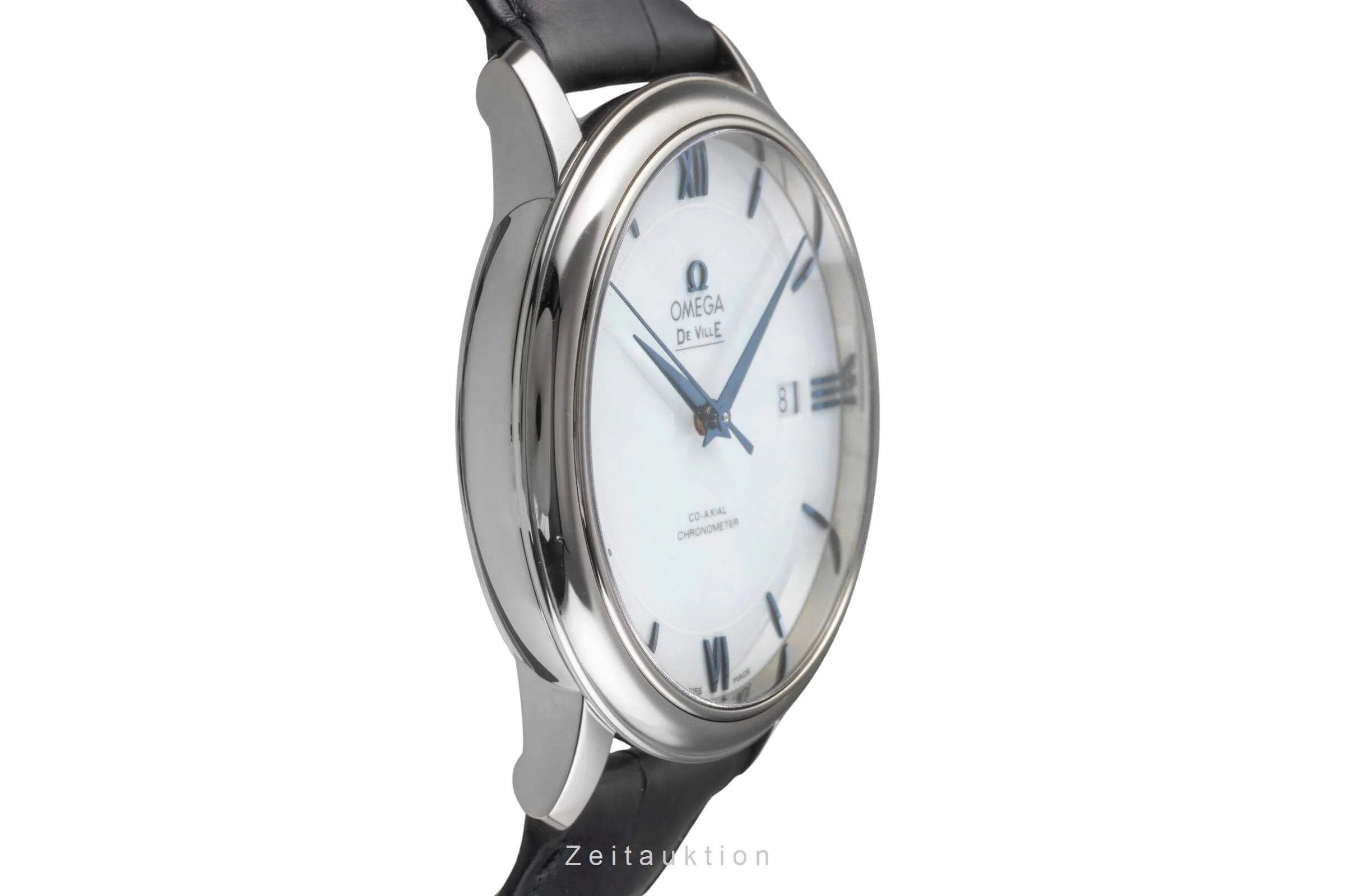 Omega De Ville 18 ct white gold automatic men's watch 424.53.40.20.04.001  [2501760] - Image 8