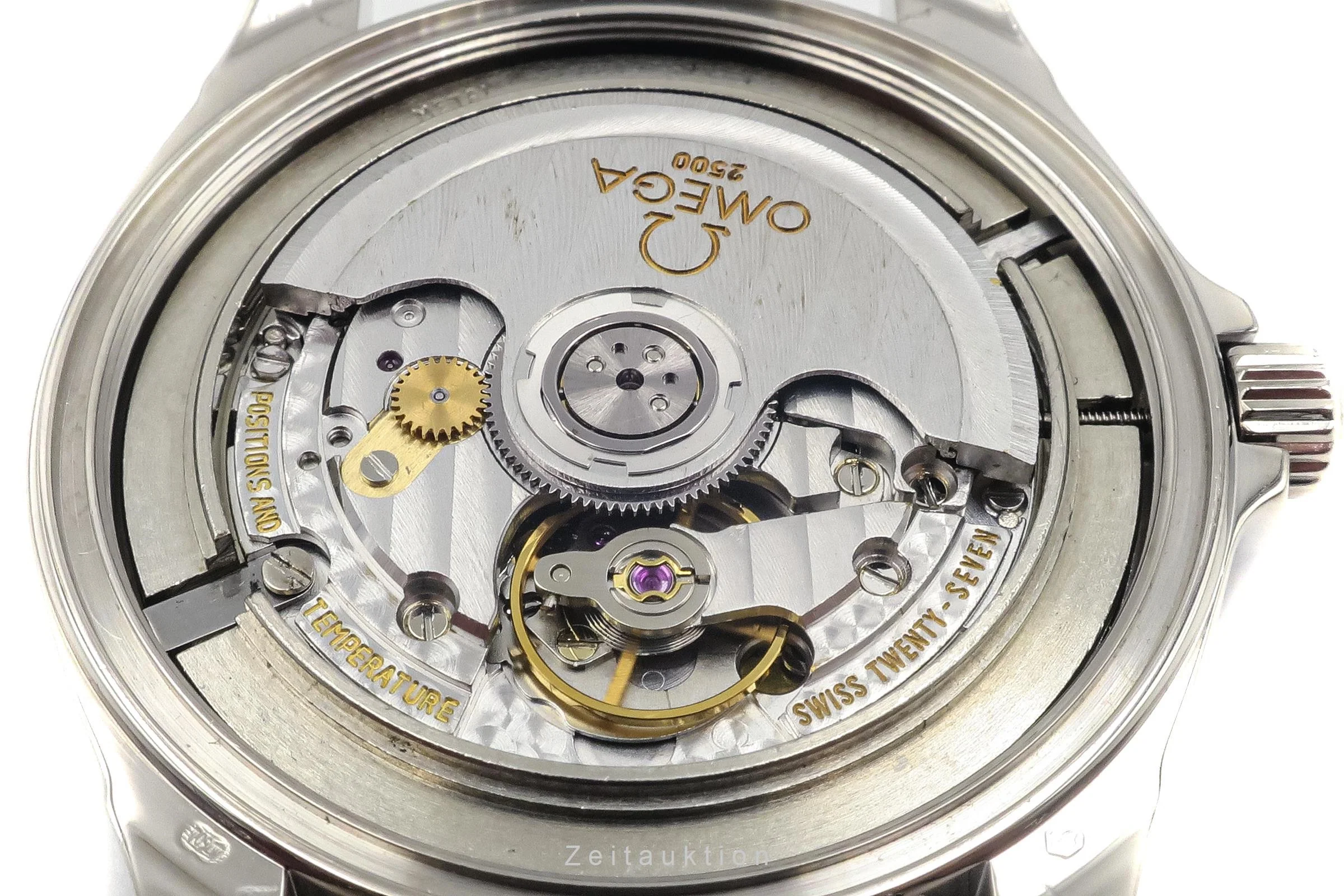 Omega De Ville 18 ct white gold automatic men's watch 5941.31.31, 168.1848 Limited  [2305802] - Image 14