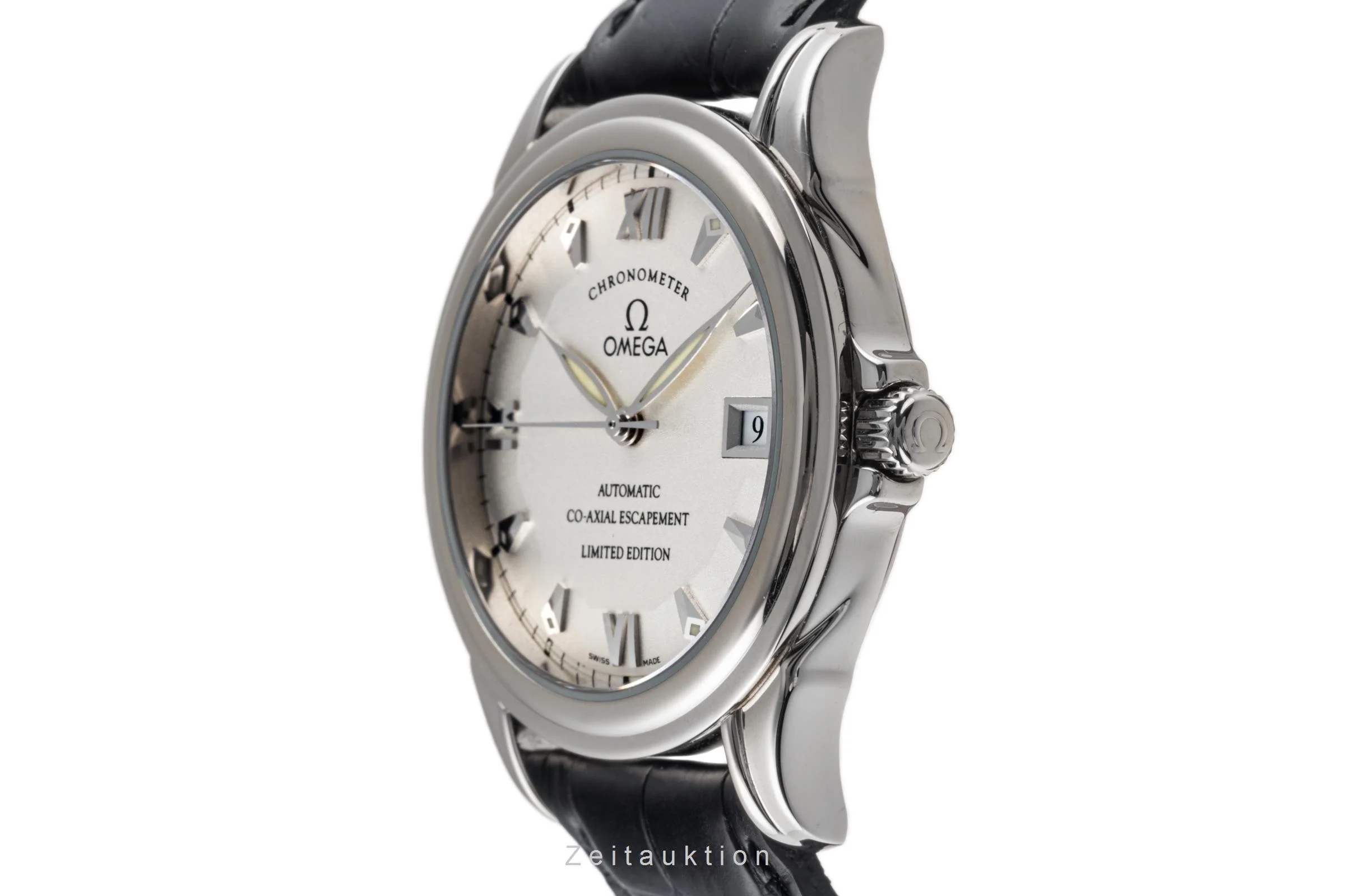 Omega De Ville 18 ct white gold automatic men's watch 5941.31.31, 168.1848 Limited  [2305802] - Image 6