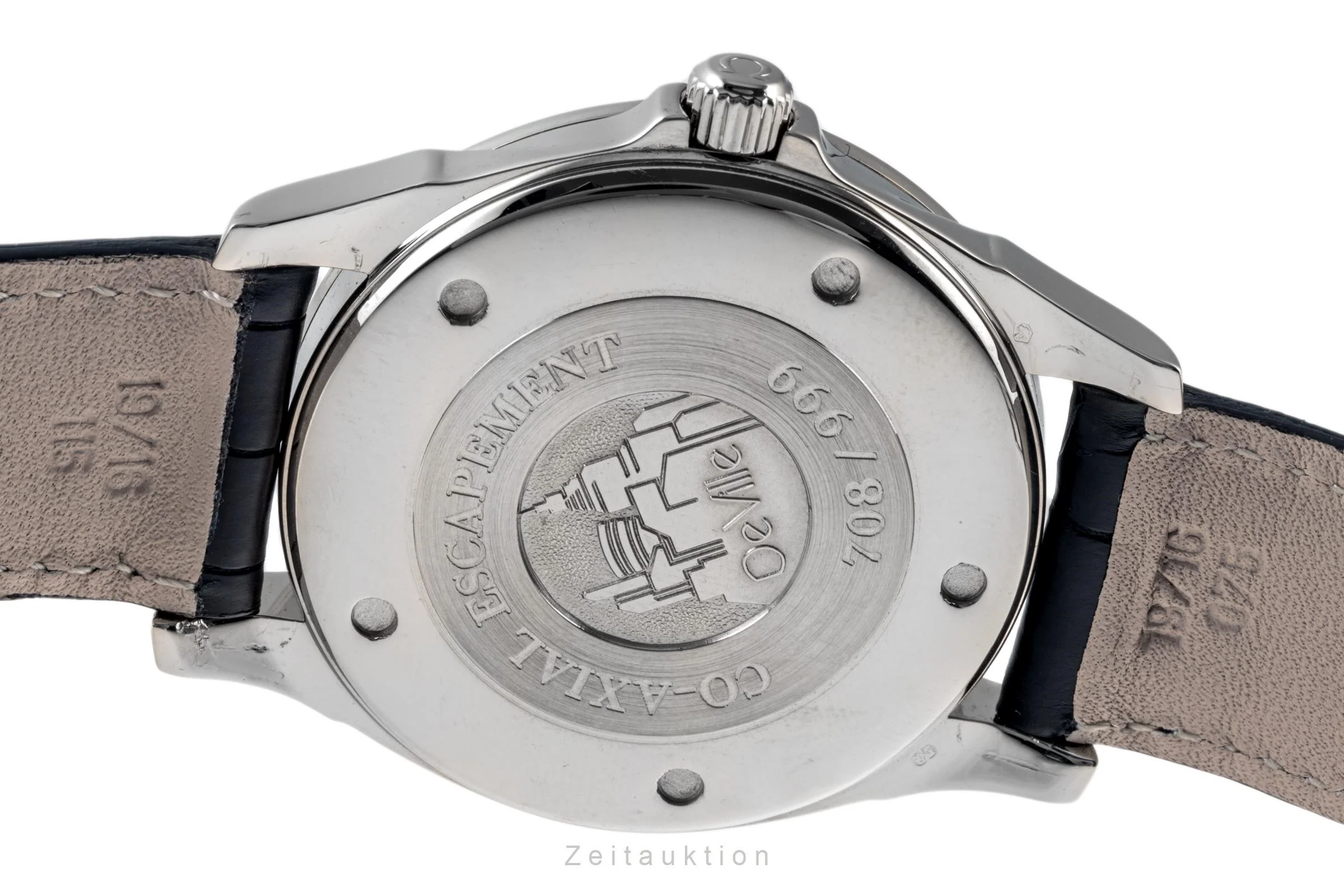 Omega De Ville 18 ct white gold automatic men's watch 5941.31.31, 168.1848 Limited  [2305802] - Image 9