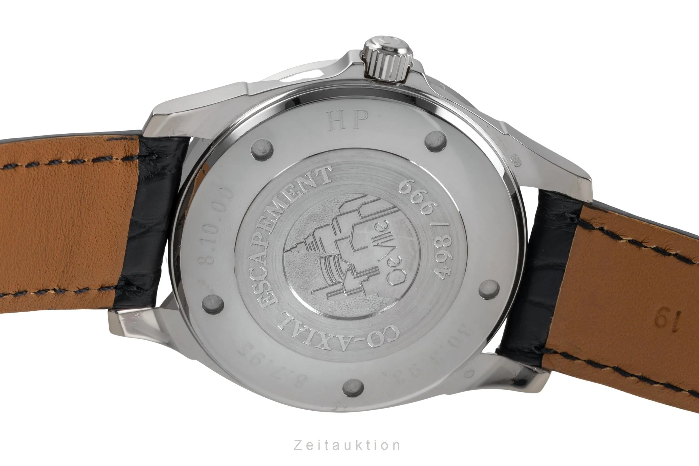 Omega De Ville 18 ct white gold automatic men's watch 5941.31.31 Limited  [2503277] - Image 12