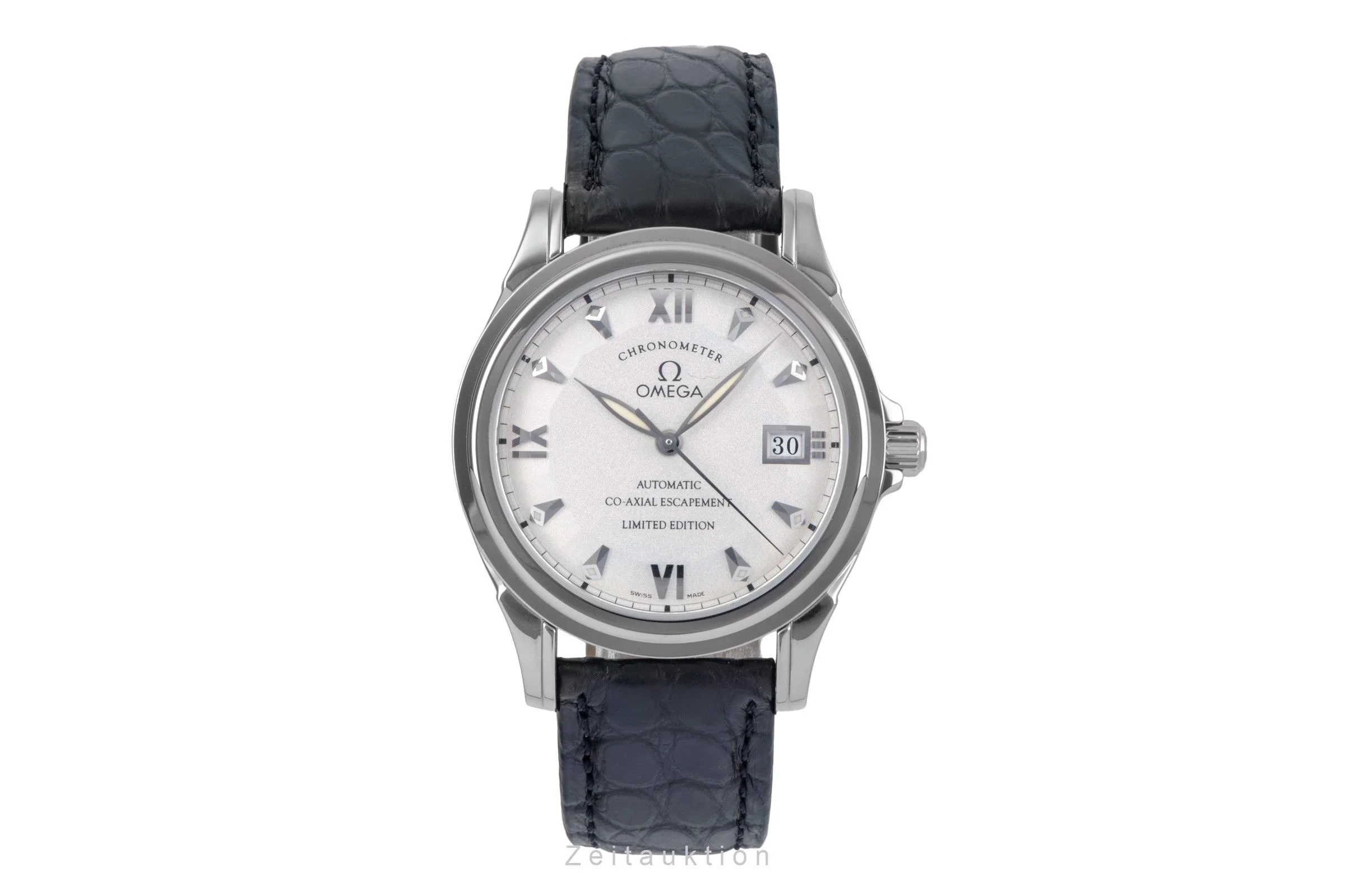 Omega De Ville 18 ct white gold automatic men's watch 5941.31.31 Limited  [2503277] - Image 5