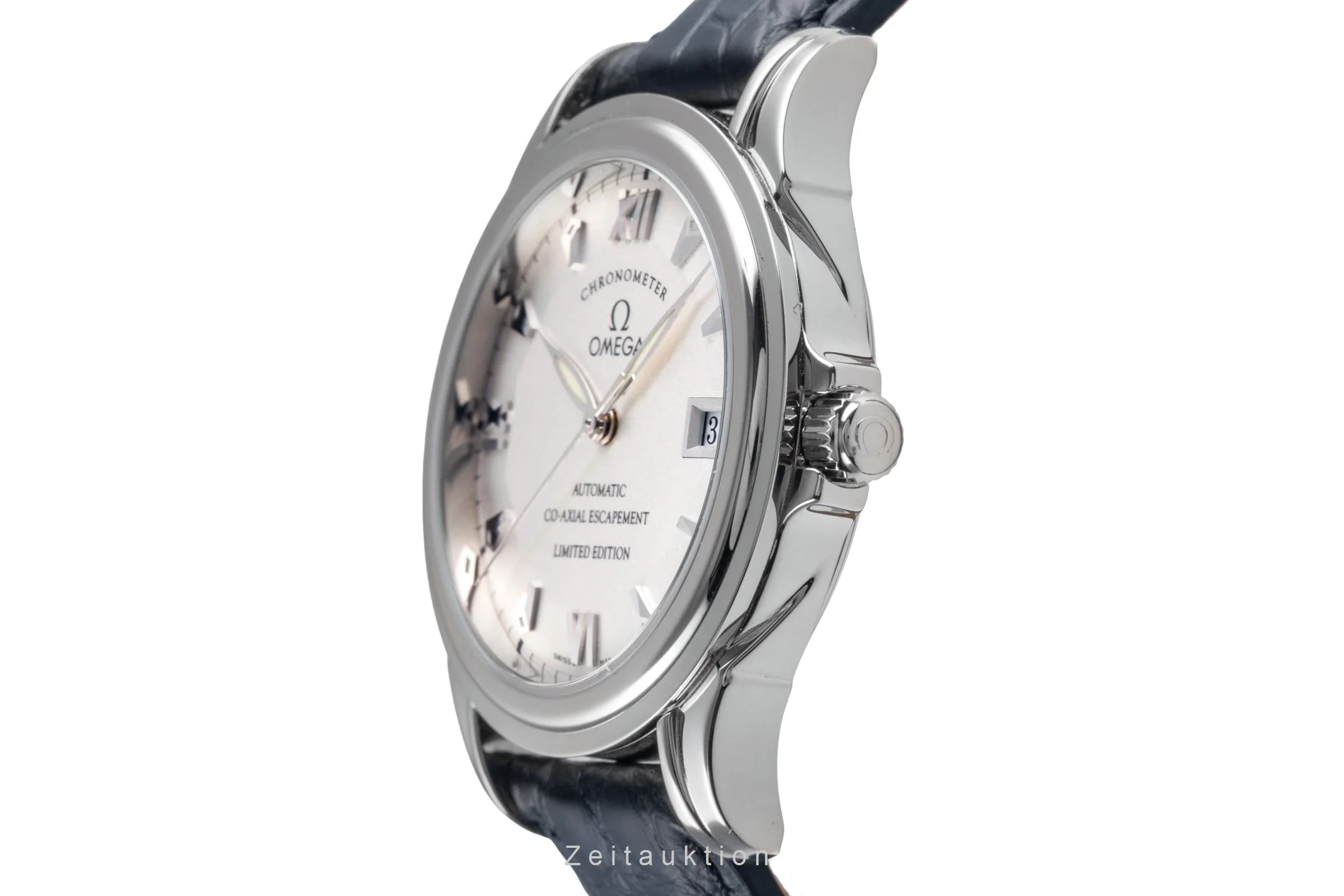Omega De Ville 18 ct white gold automatic men's watch 5941.31.31 Limited  [2503277] - Image 7