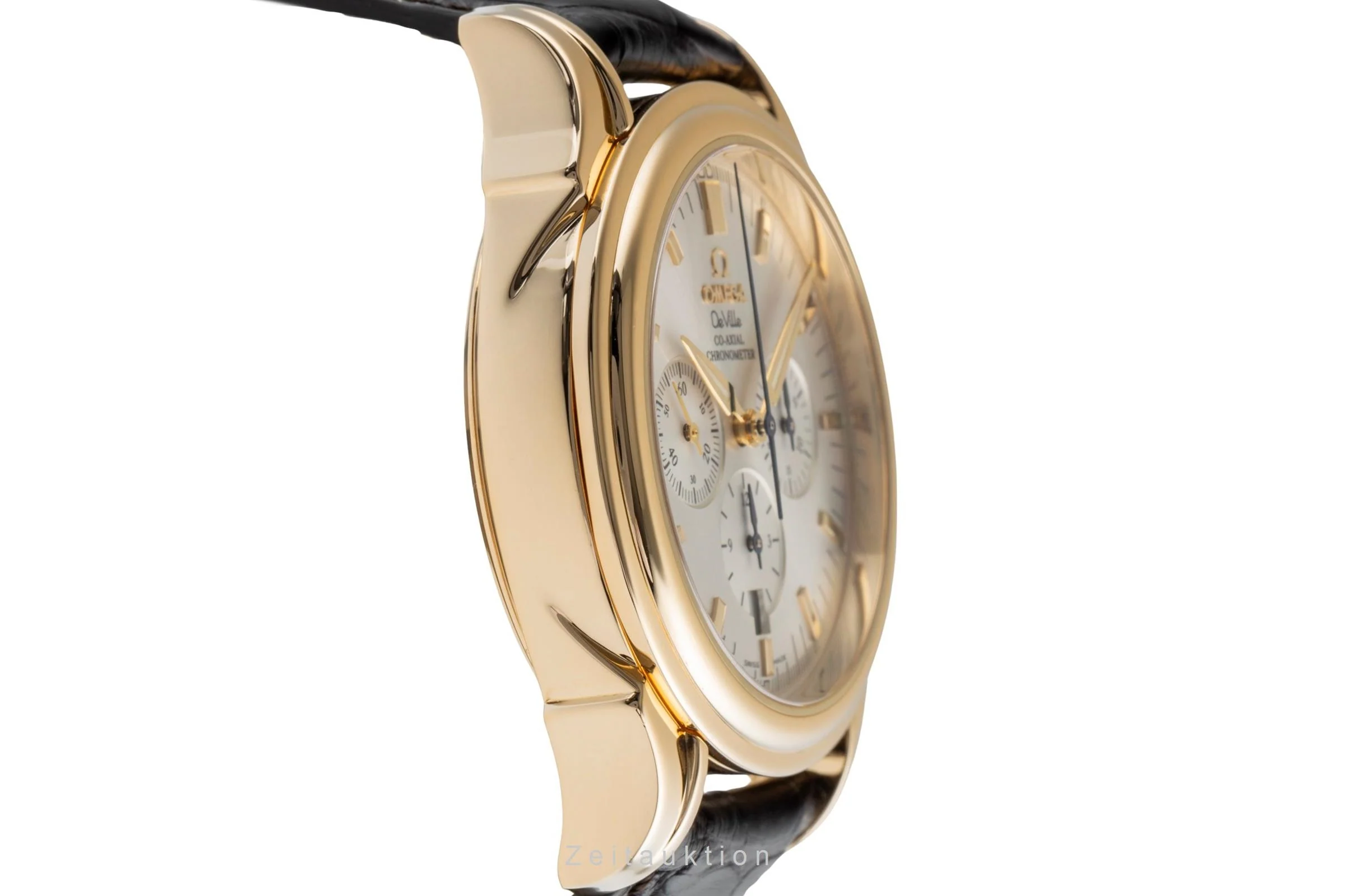 Omega De Ville chronograph 18 ct gold automatic men's watch 4641.30.32  [2502719] - Image 8