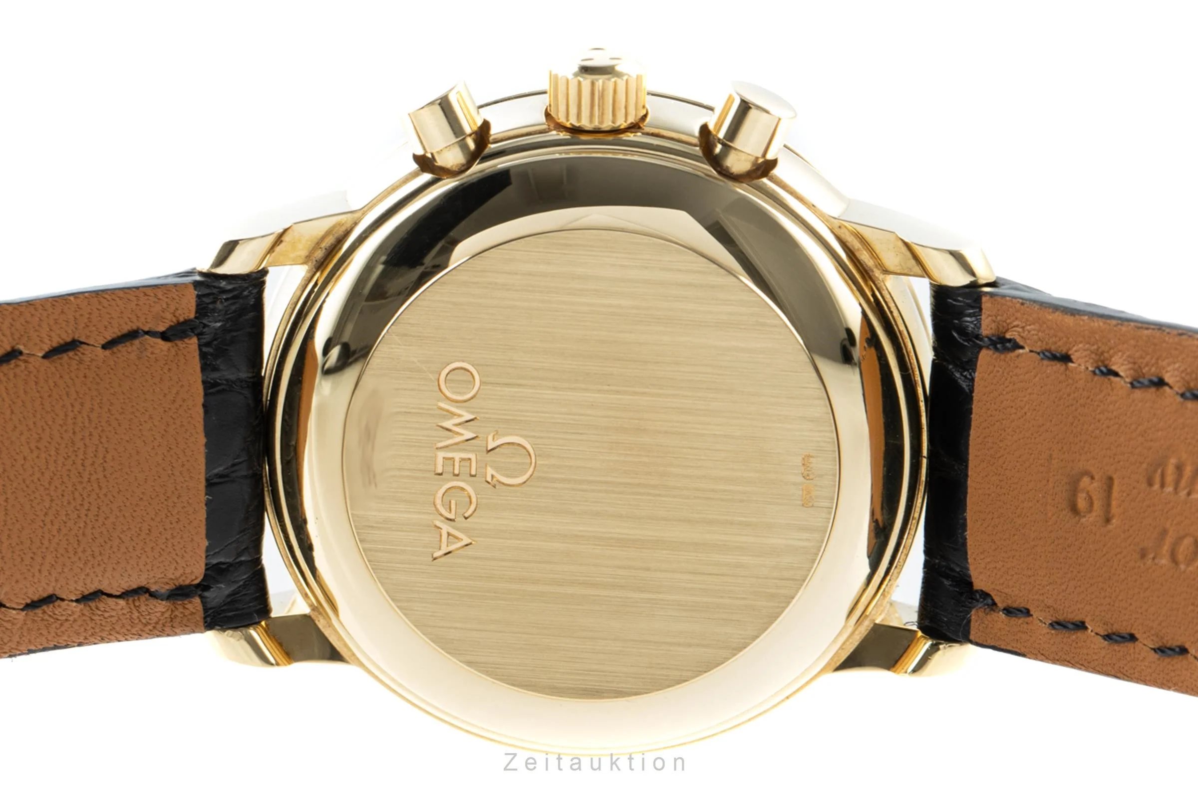 Omega De Ville chronograph 18 ct gold manual winding men's watch 4640.31.00, 145.0050, 345.0050  [2201255] - Image 12