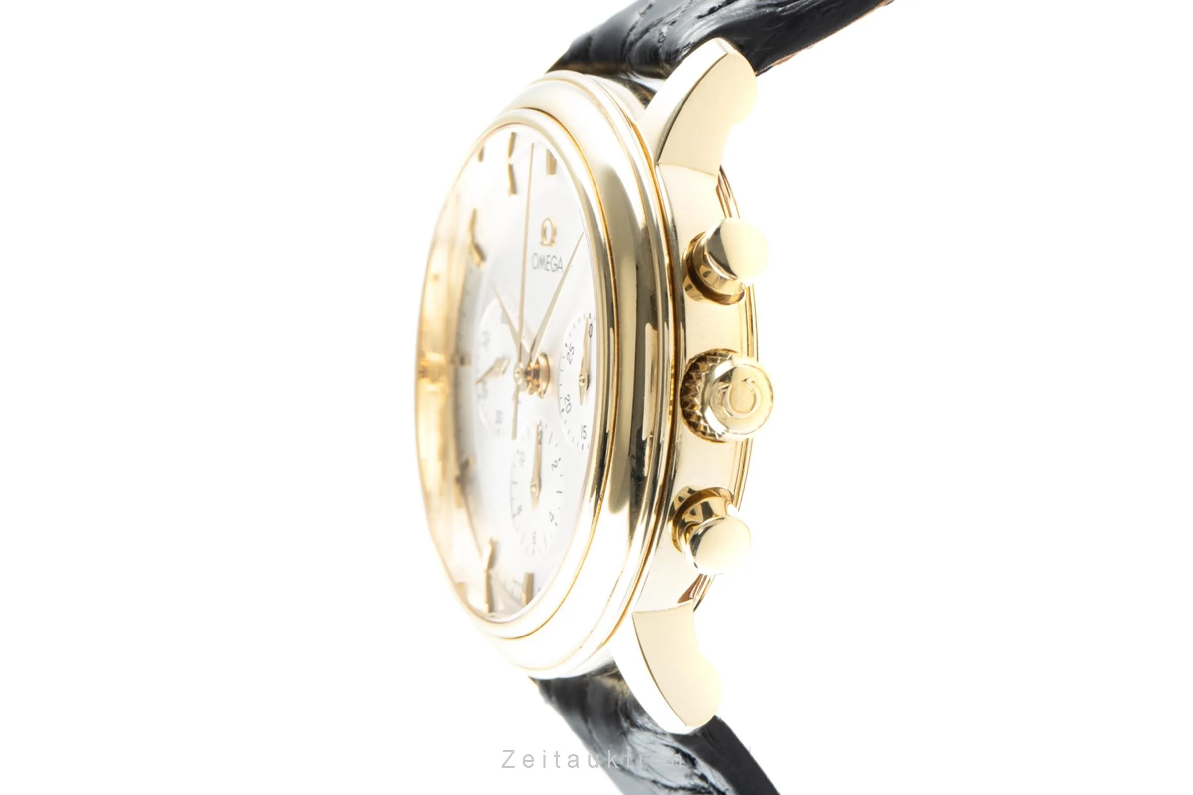Omega De Ville chronograph 18 ct gold manual winding men's watch 4640.31.00, 145.0050, 345.0050  [2201255] - Image 6