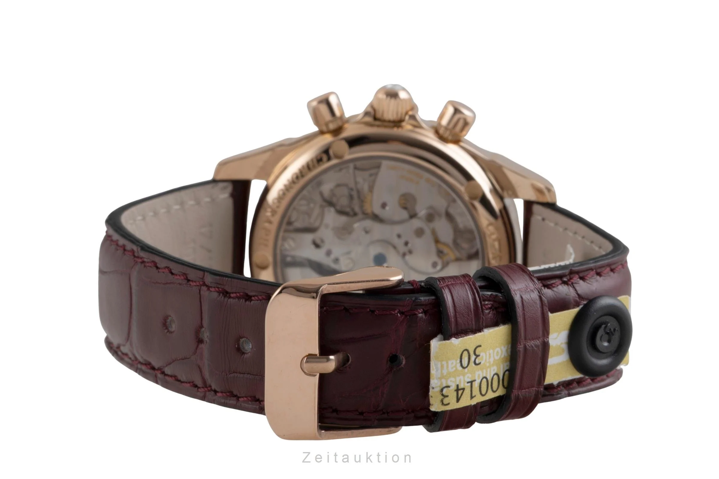 Omega De Ville chronograph 18 ct red gold automatic women's watch 4677.60.37 LP: 24000EUR  [2600859] - Image 14