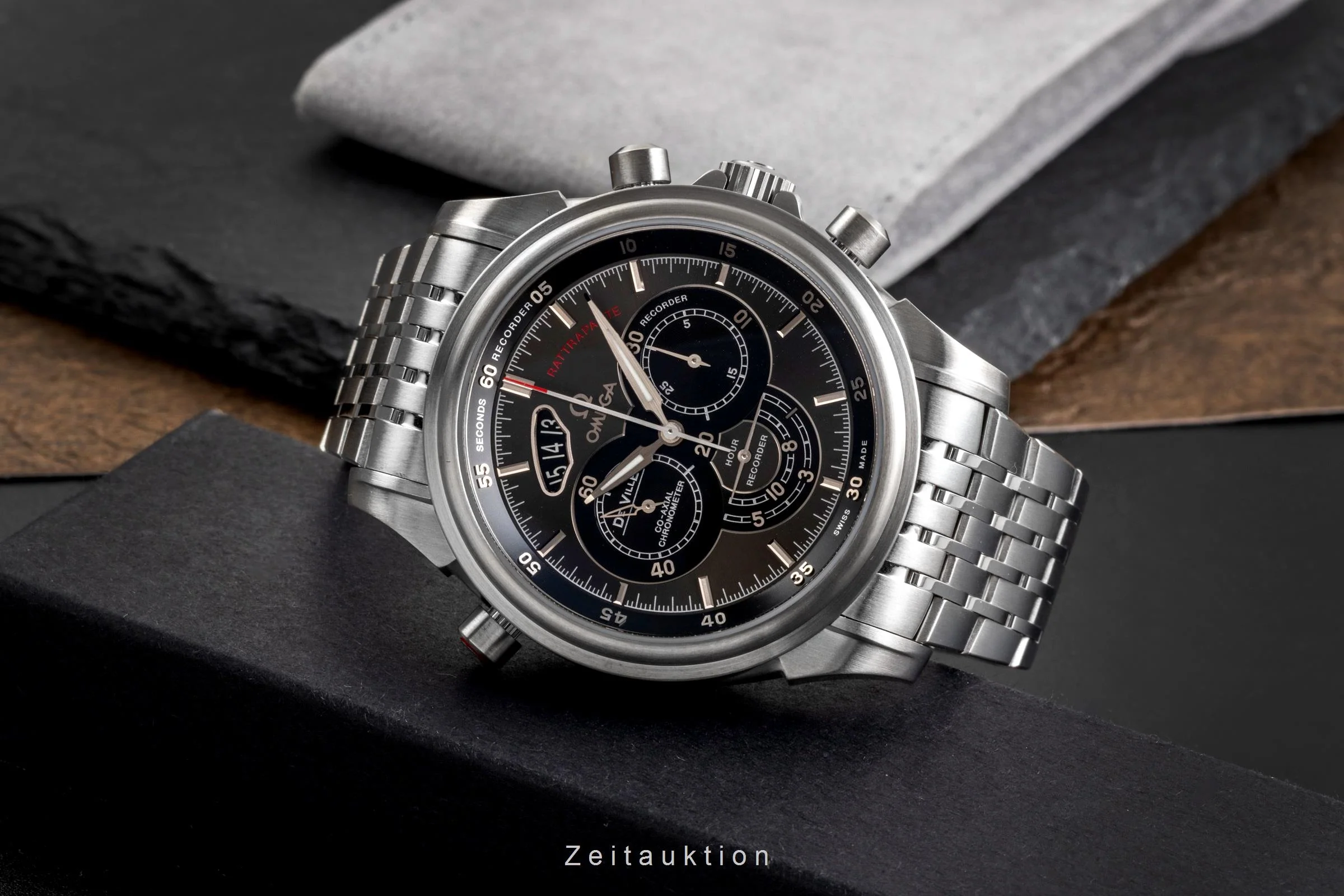 Omega De Ville chronograph steel automatic men's watch 422.10.44.51.06.001  [2502960] - Image 3