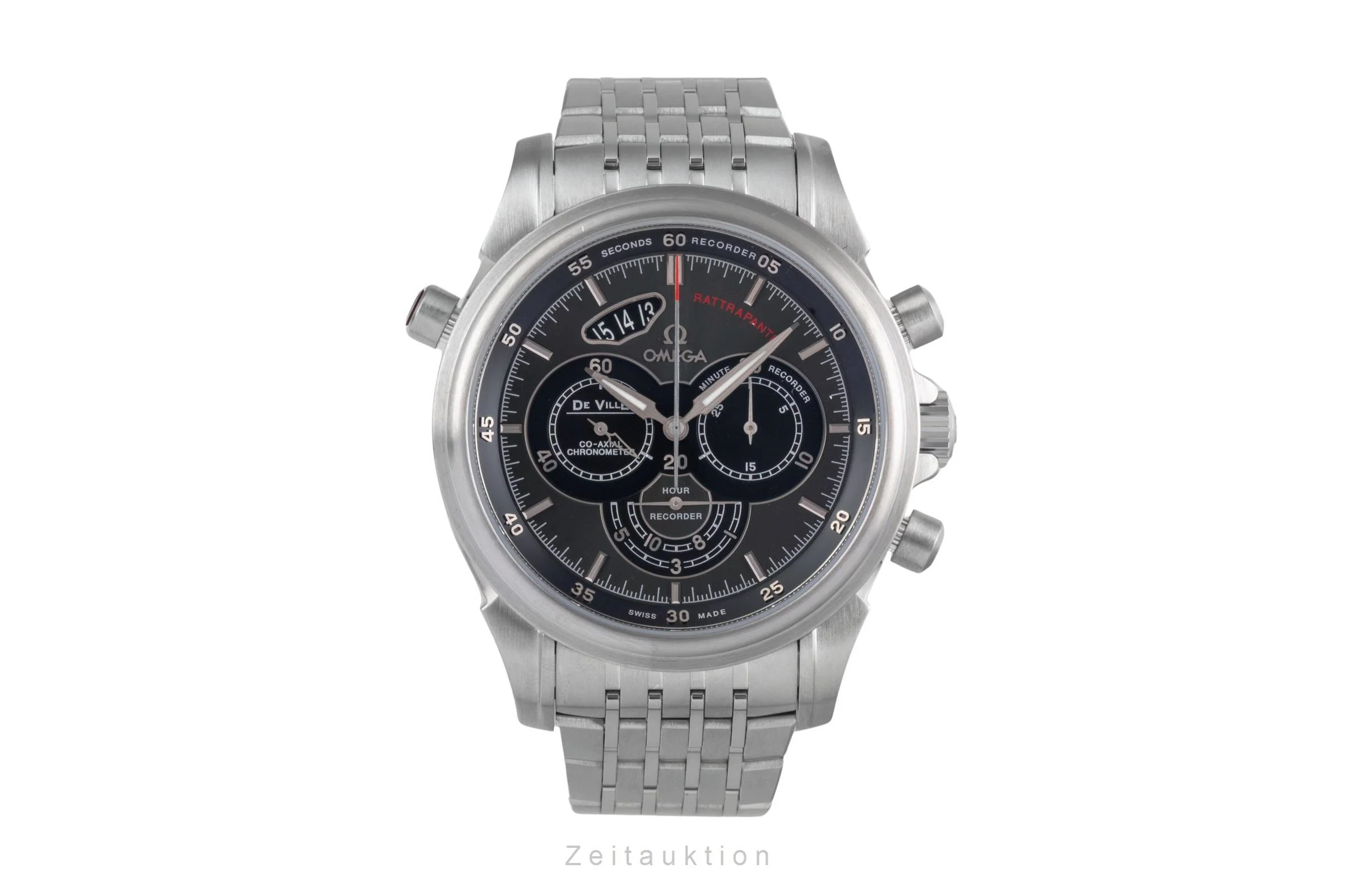 Omega De Ville chronograph steel automatic men's watch 422.10.44.51.06.001  [2502960] - Image 5