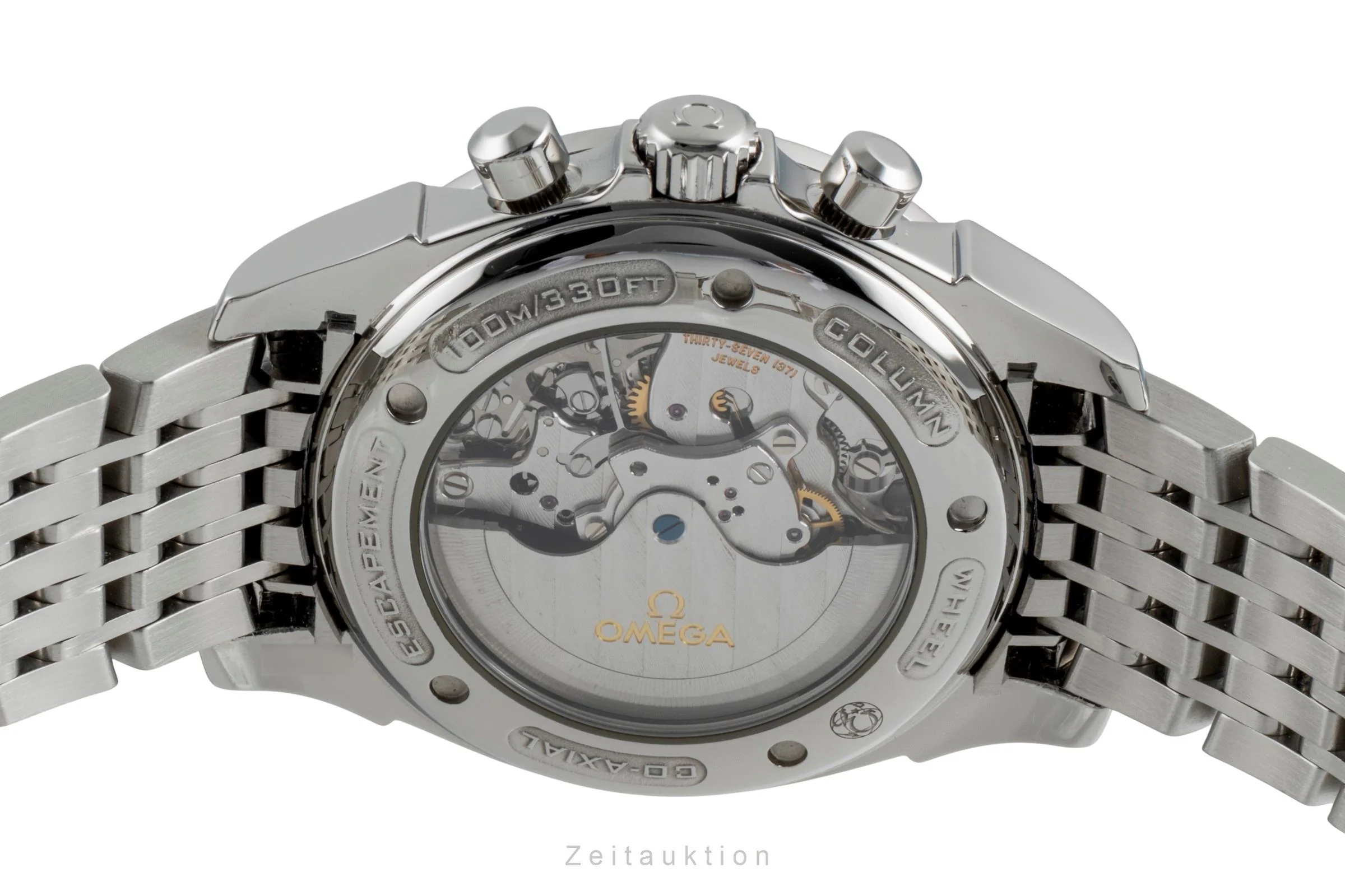Omega De Ville chronograph steel automatic men's watch 4550.30.00  [2506914] - Image 12