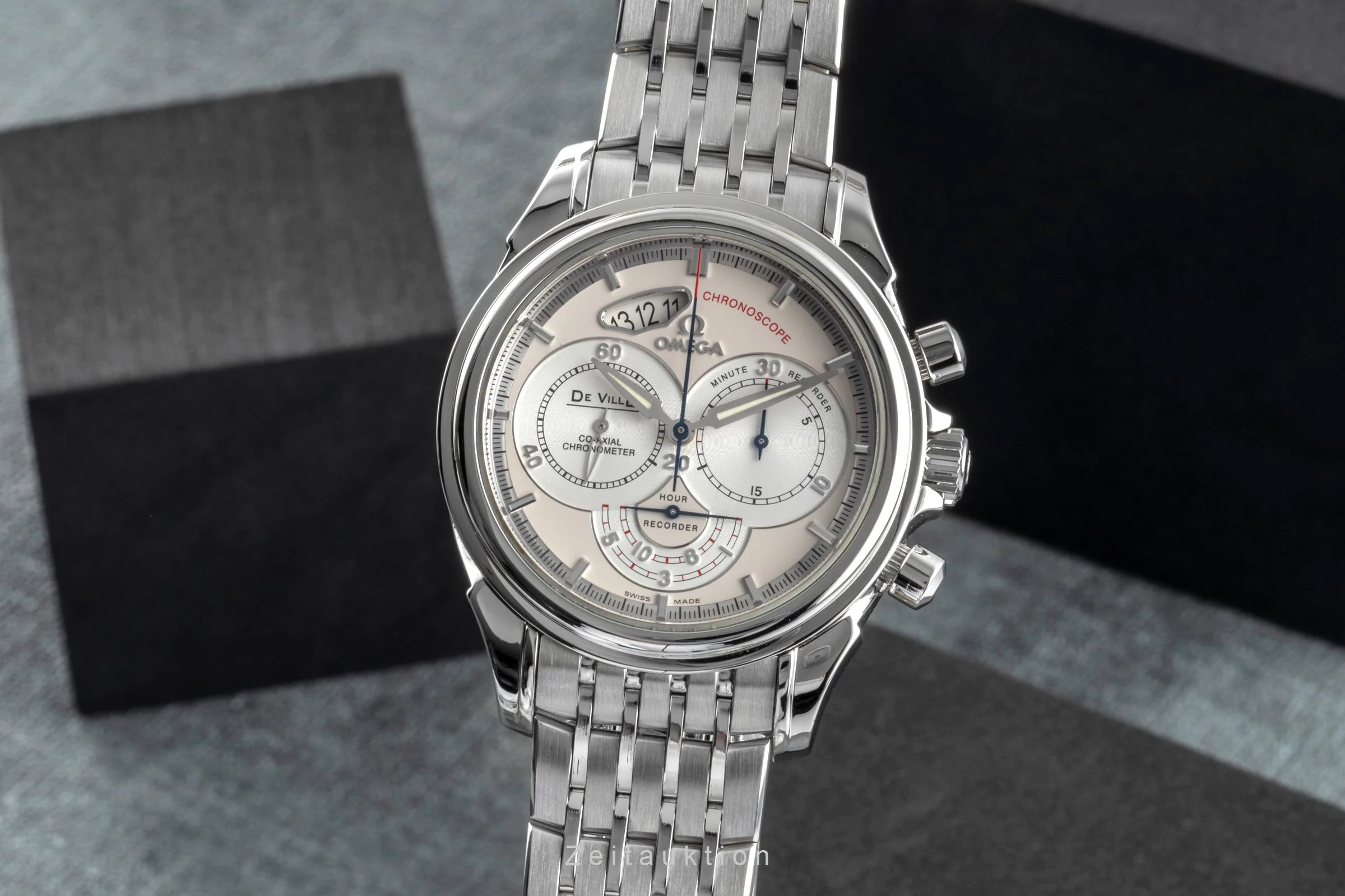 Omega De Ville chronograph steel automatic men's watch 4550.30.00  [2506914] - Image 2