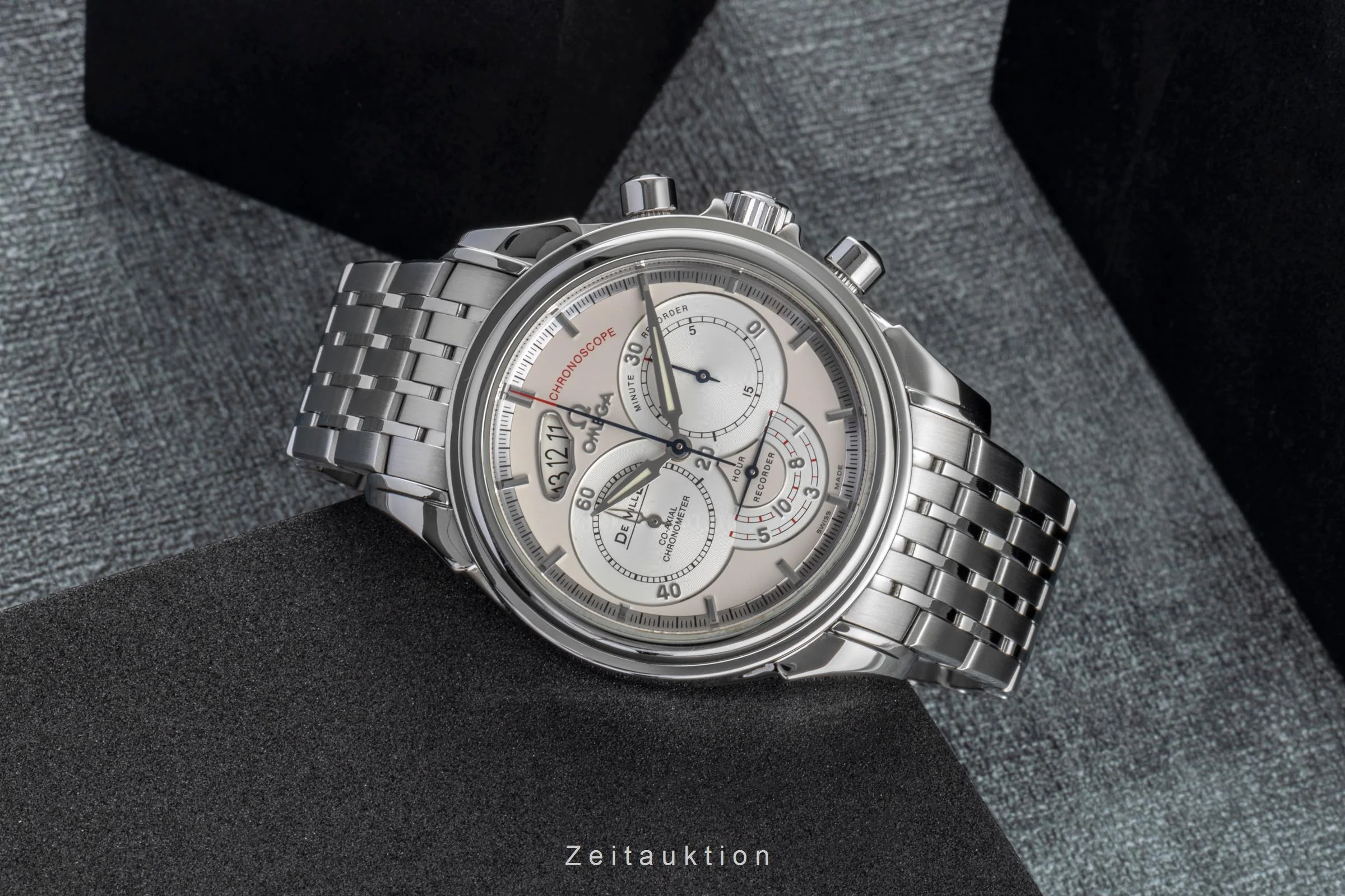 Omega De Ville chronograph steel automatic men's watch 4550.30.00  [2506914] - Image 3