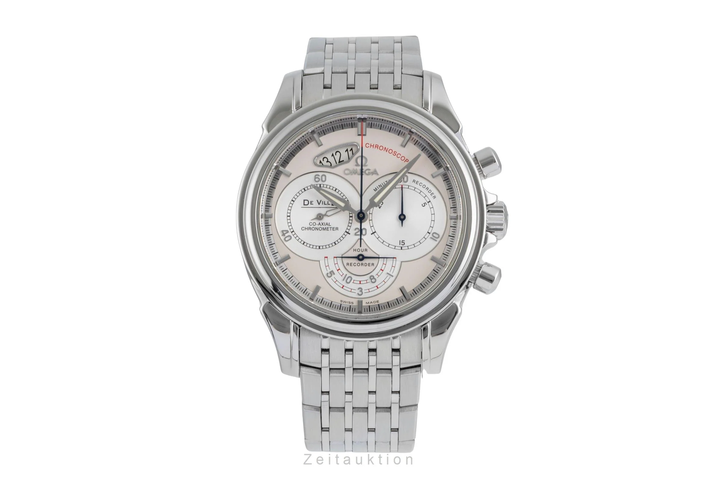Omega De Ville chronograph steel automatic men's watch 4550.30.00  [2506914] - Image 5