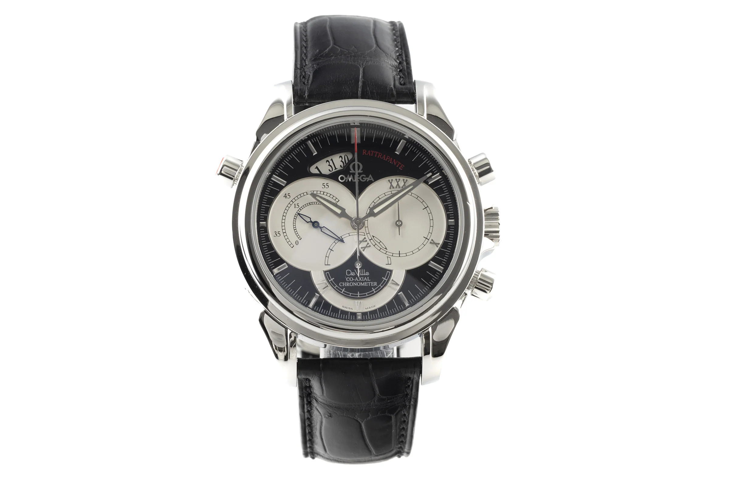 Omega De Ville chronograph steel automatic men's watch 4847.50.31  [2203549] - Image 4