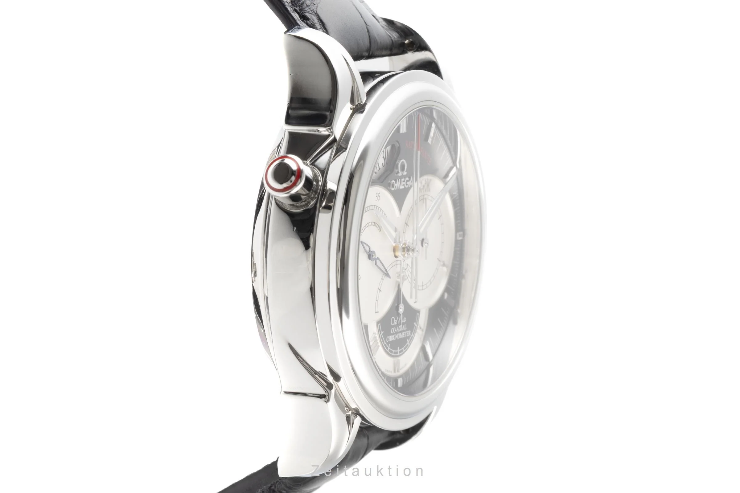 Omega De Ville chronograph steel automatic men's watch 4847.50.31  [2203549] - Image 7