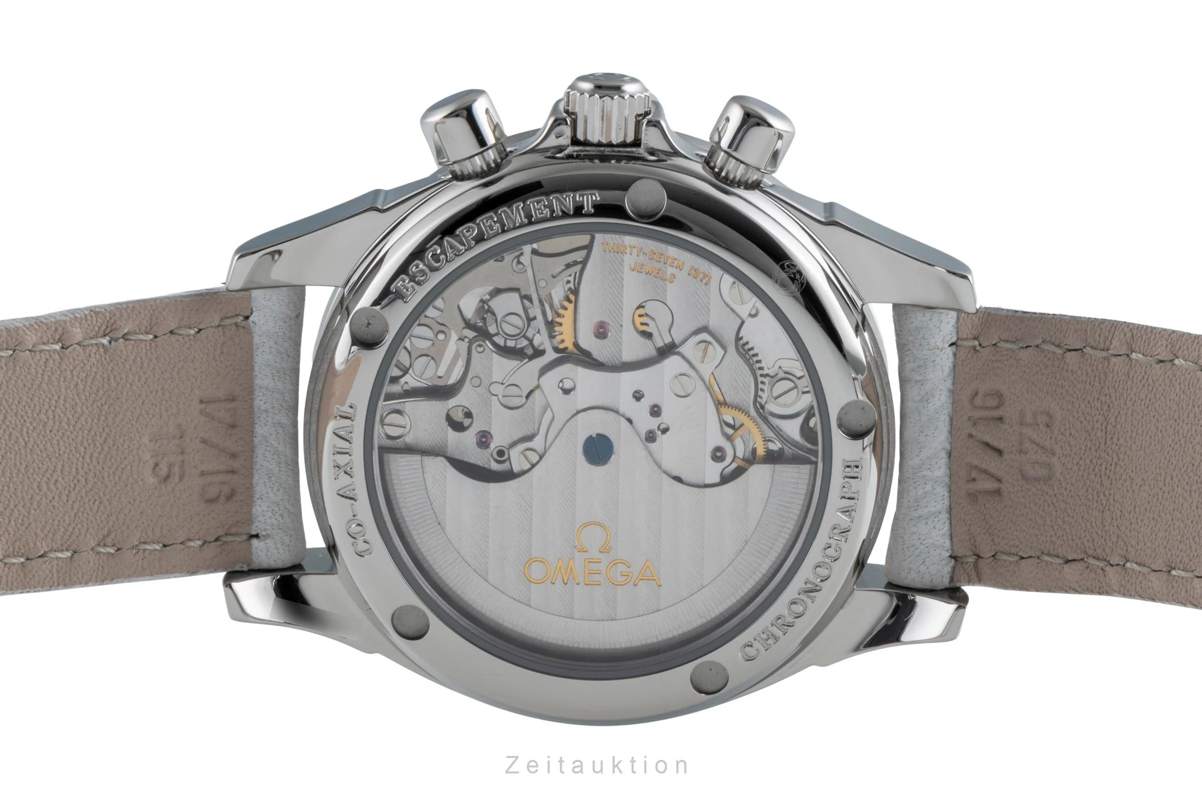 Omega De Ville chronograph steel automatic women's watch 4878.70.36  [2505280] - Image 12