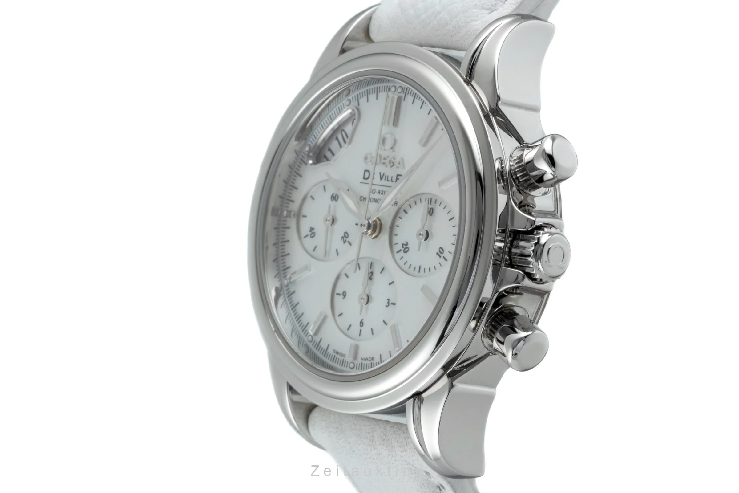 Omega De Ville chronograph steel automatic women's watch 4878.70.36  [2505280] - Image 7