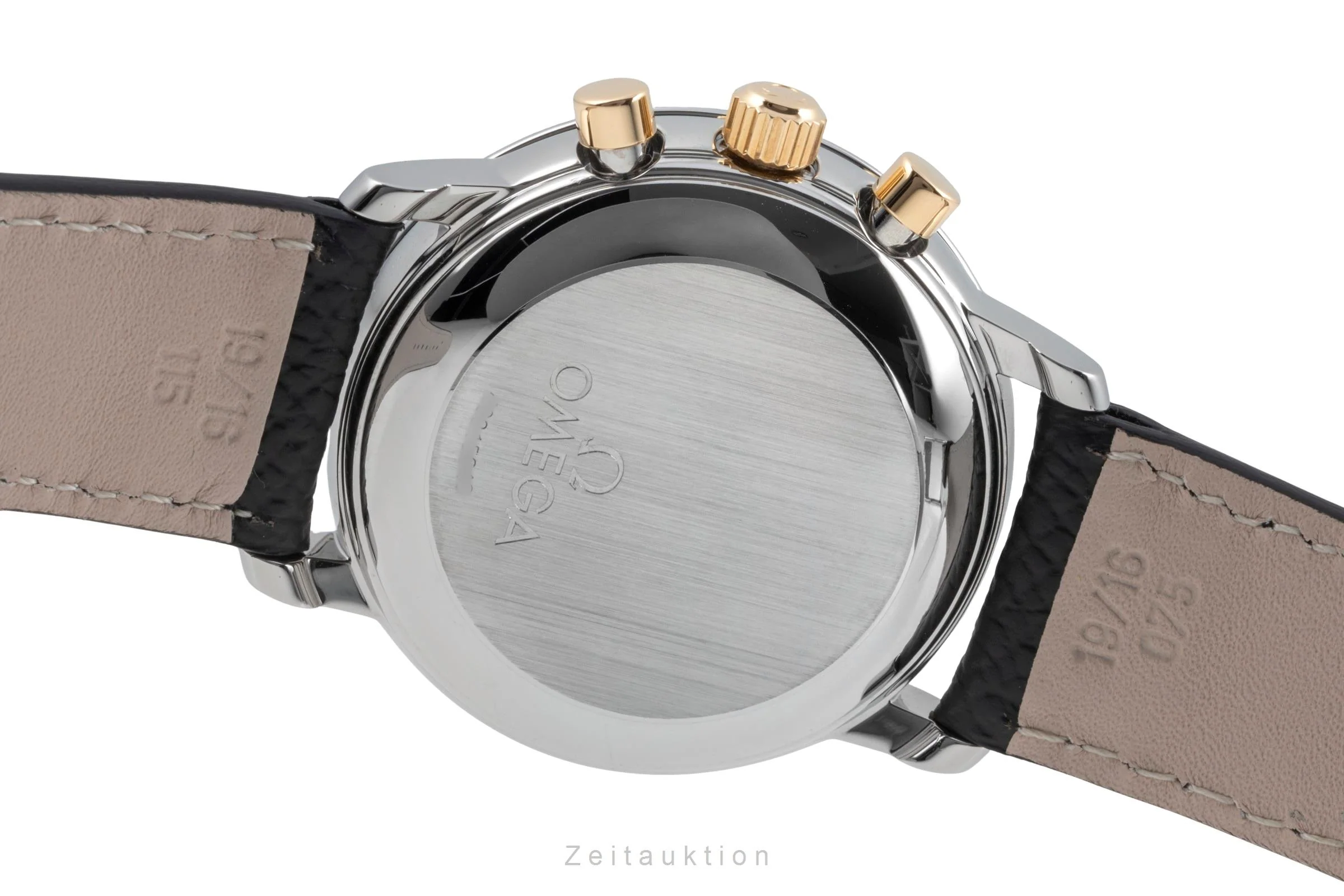 Omega De Ville chronograph steel / gold manual winding men's watch 4340.31, 145.0050  [2505210] - Image 11