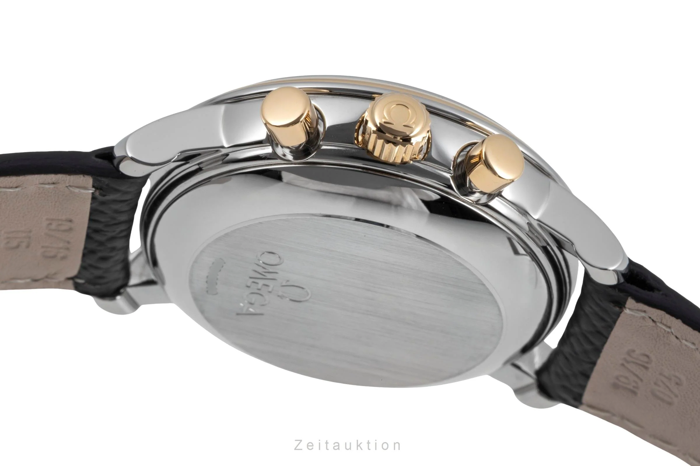 Omega De Ville chronograph steel / gold manual winding men's watch 4340.31, 145.0050  [2505210] - Image 12