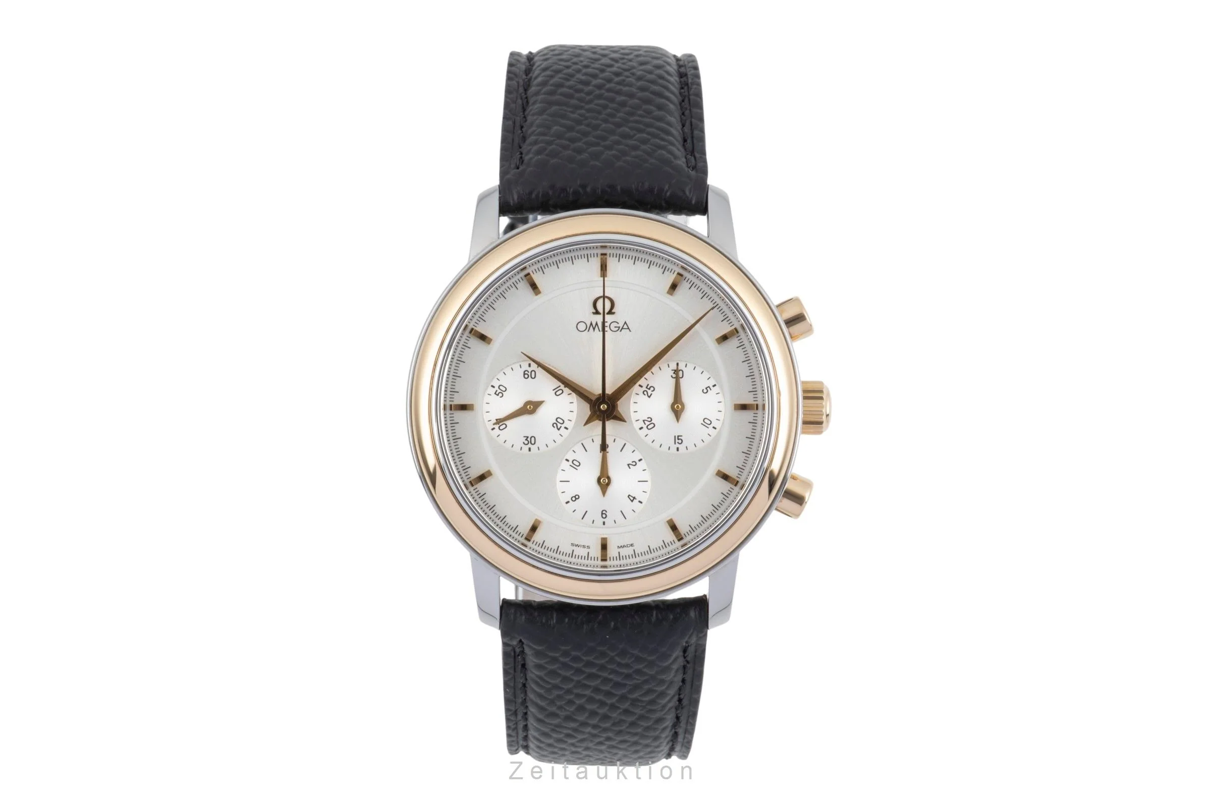 Omega De Ville chronograph steel / gold manual winding men's watch 4340.31, 145.0050  [2505210] - Image 5