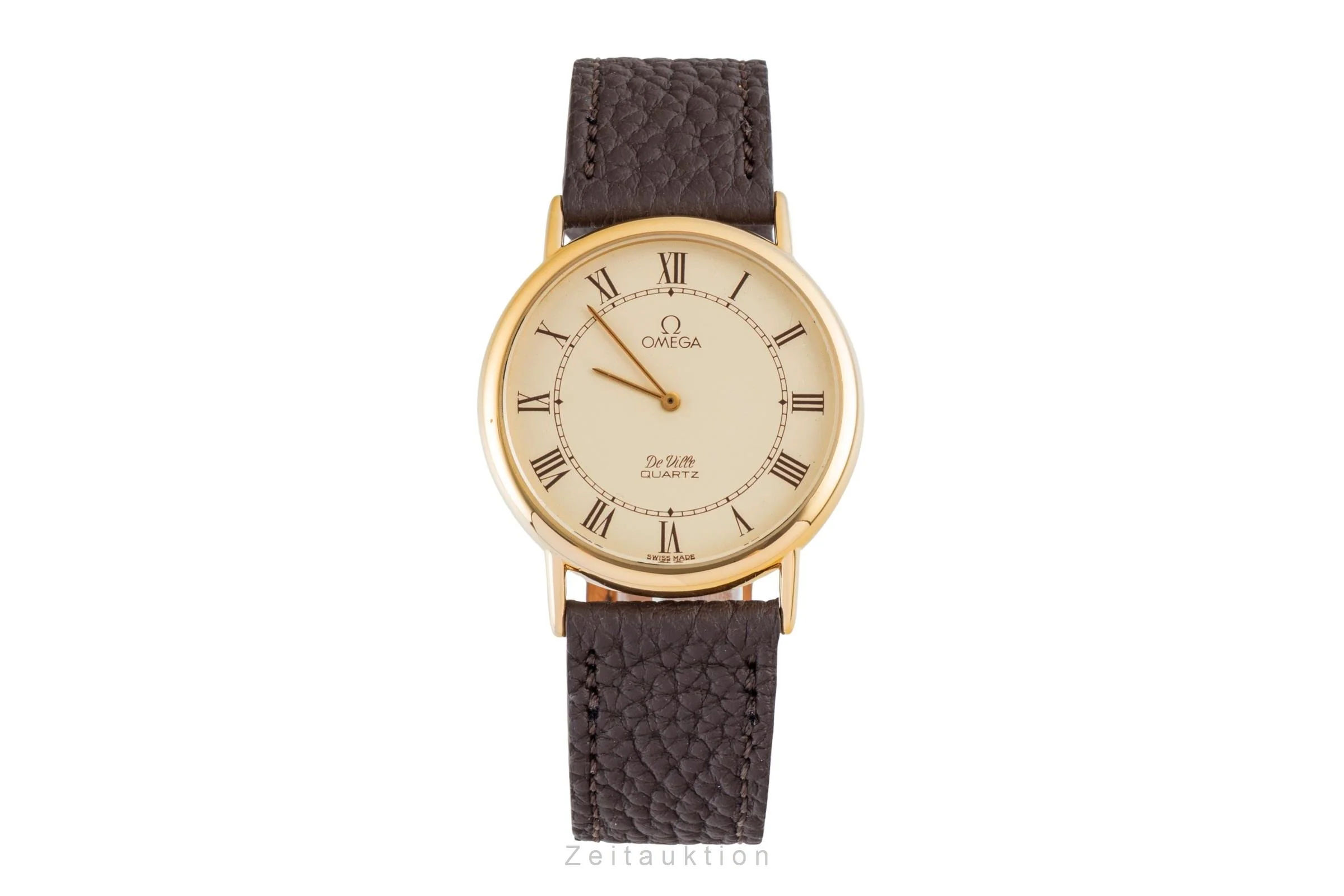 Omega De Ville gilt-brass quartz men's watch 191.0092 Vintage  [2507546] - Image 5