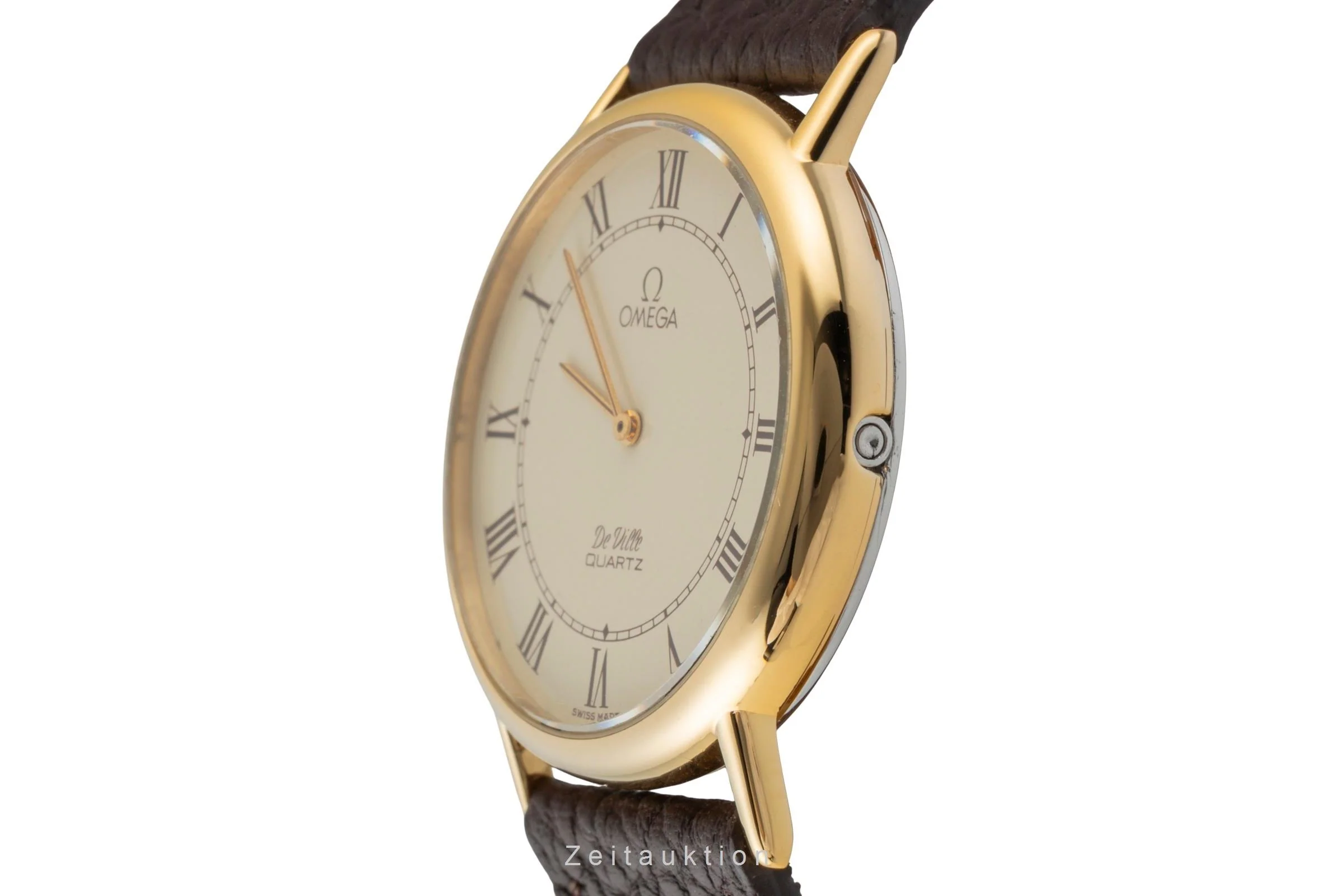Omega De Ville gilt-brass quartz men's watch 191.0092 Vintage  [2507546] - Image 7