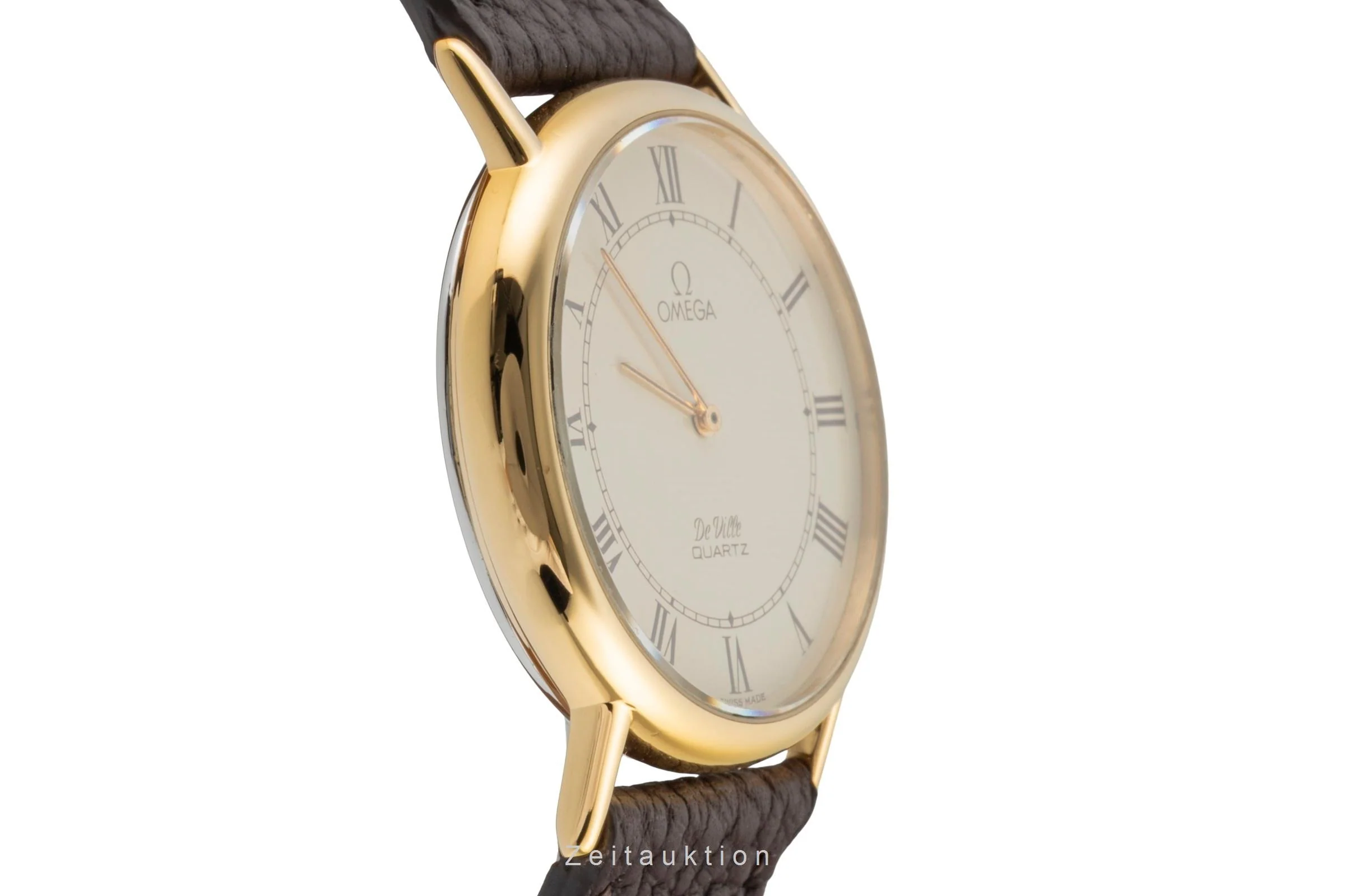Omega De Ville gilt-brass quartz men's watch 191.0092 Vintage  [2507546] - Image 8