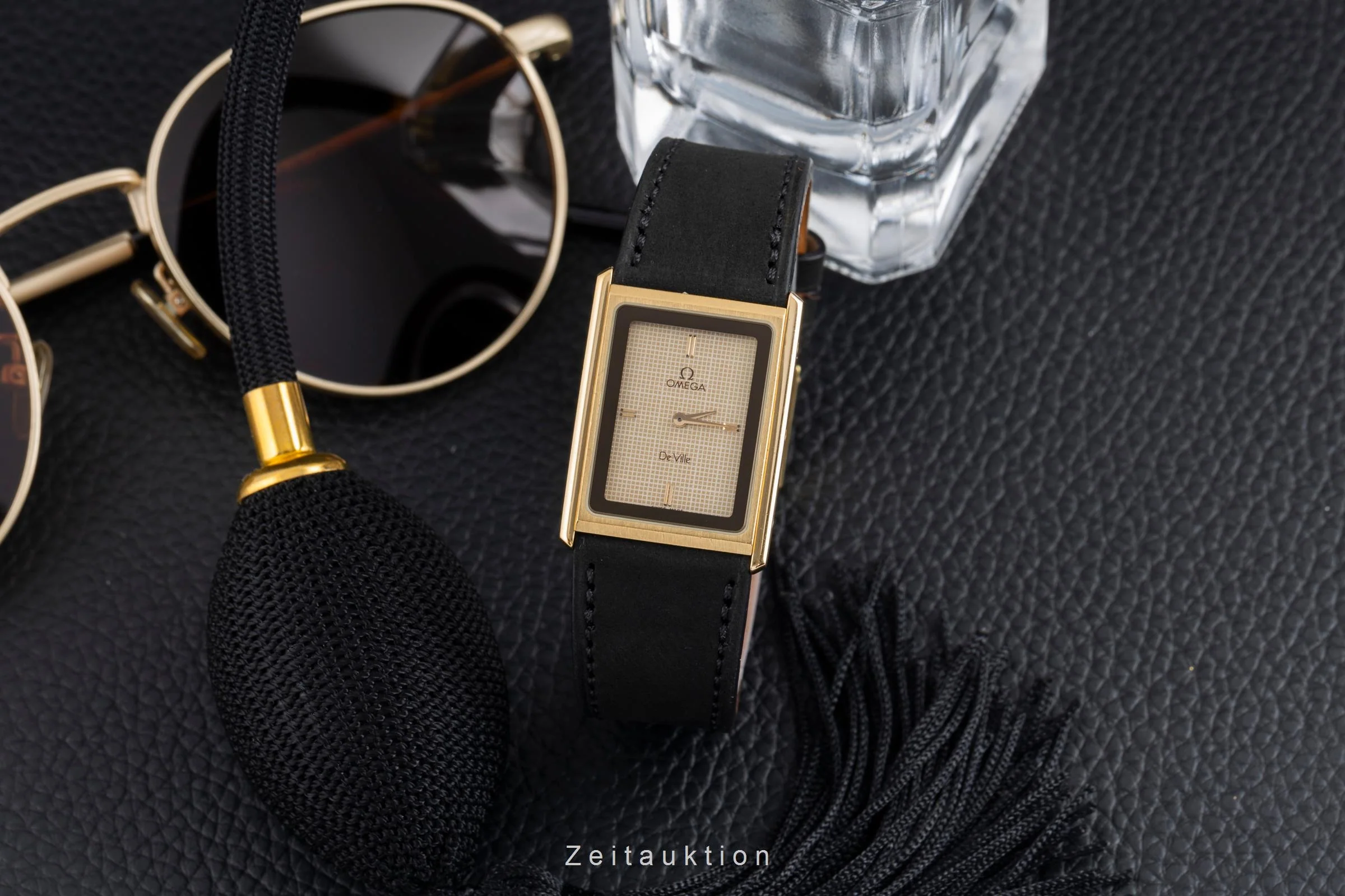 Omega De Ville gilt / steel quartz men's watch 191.0186 Vintage  [2504851] - Image 4