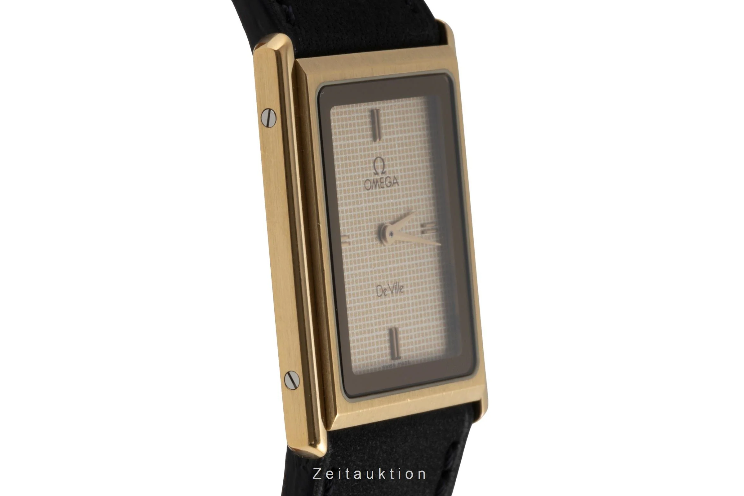 Omega De Ville gilt / steel quartz men's watch 191.0186 Vintage  [2504851] - Image 8