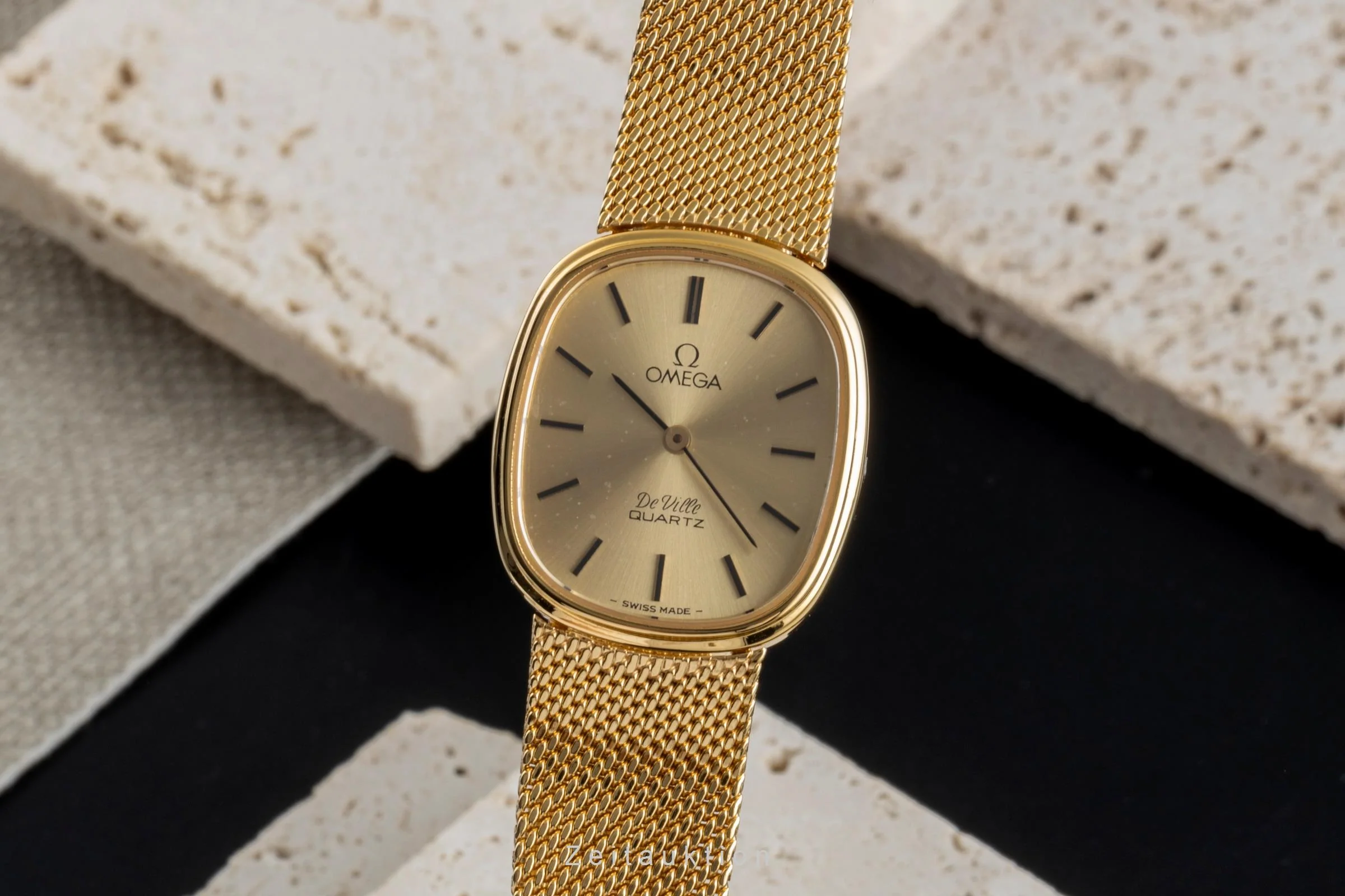 Omega De Ville gilt / steel quartz women's watch 591.058, 791.034  [2505171] - Image 2