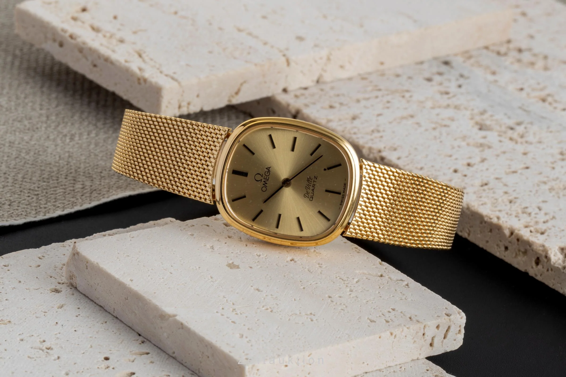 Omega De Ville gilt / steel quartz women's watch 591.058, 791.034  [2505171] - Image 3