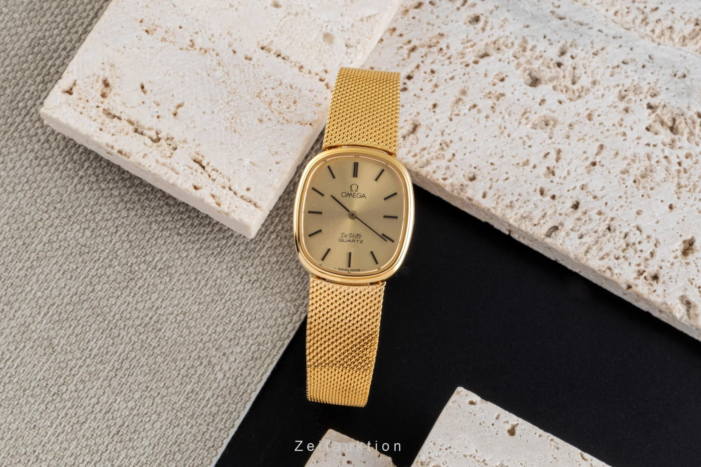 Omega De Ville gilt / steel quartz women's watch 591.058, 791.034  [2505171] - Image 4