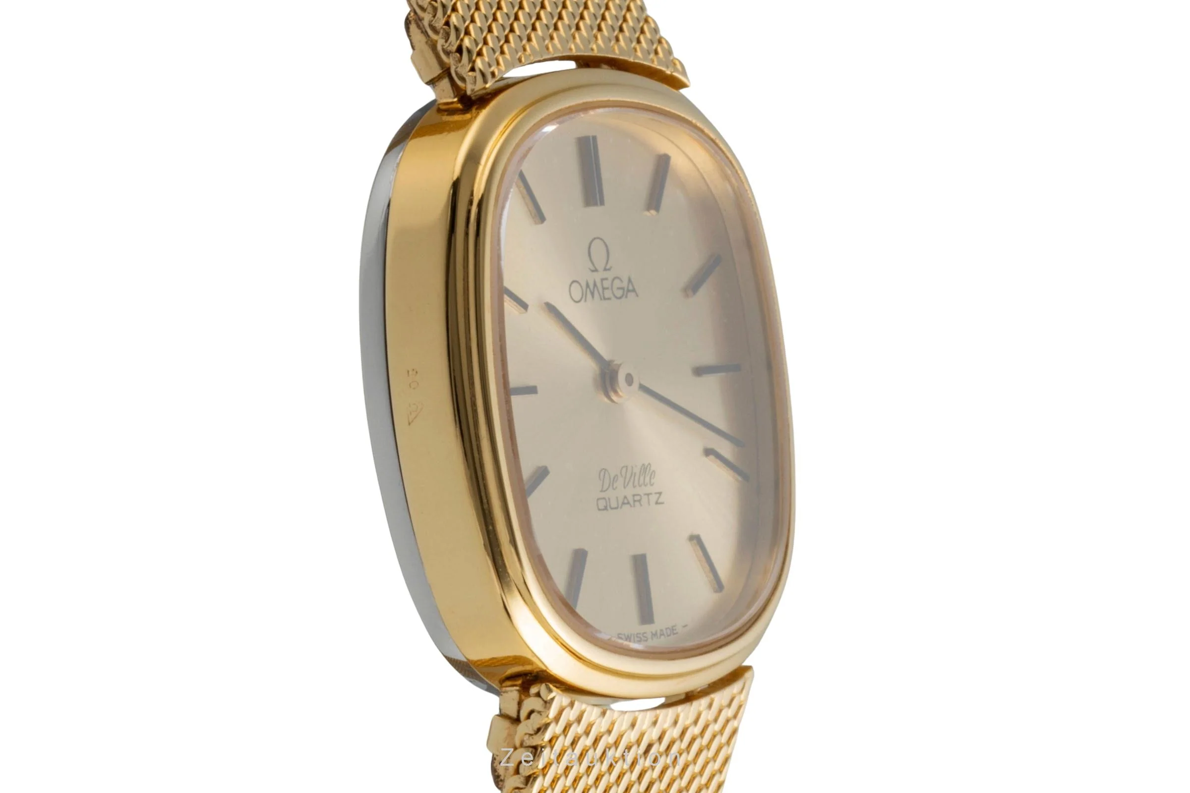 Omega De Ville gilt / steel quartz women's watch 591.058, 791.034  [2505171] - Image 8