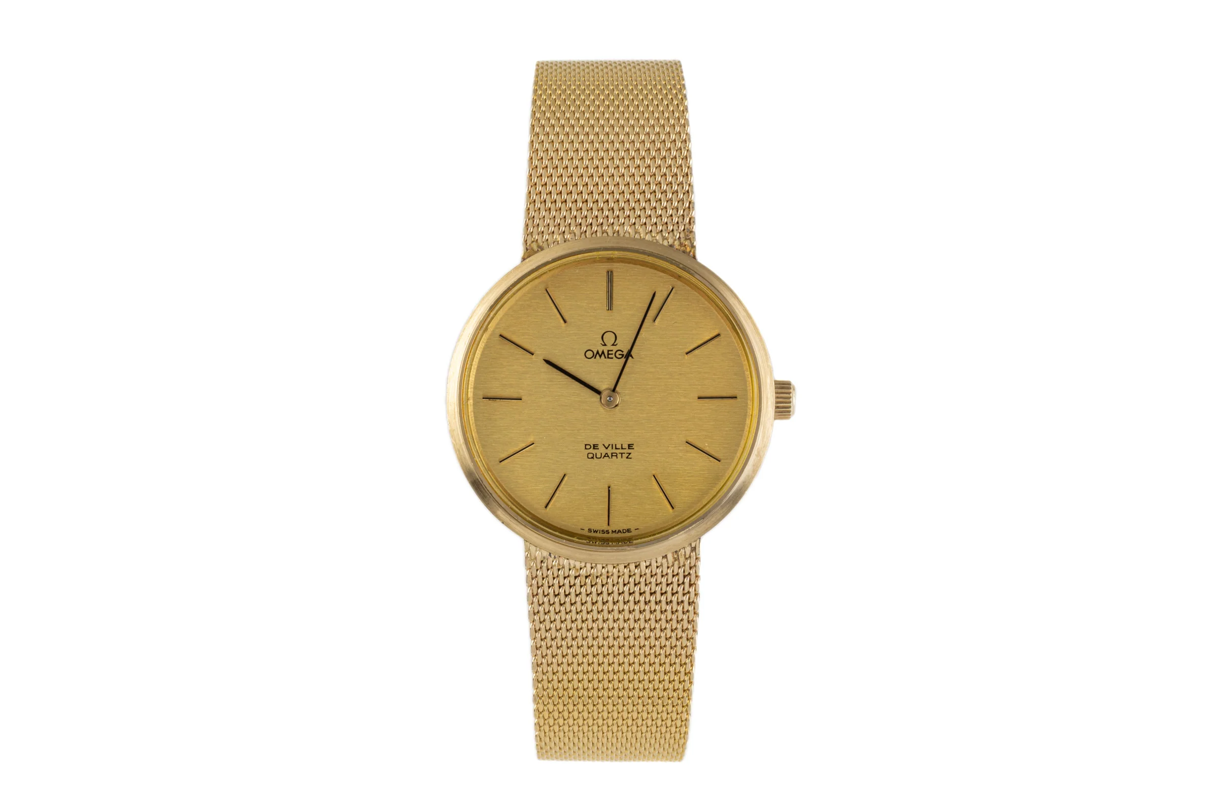 Omega De Ville gold-plated quartz men's watch 3910015.1/1910034.1  [2207358] - Image 4