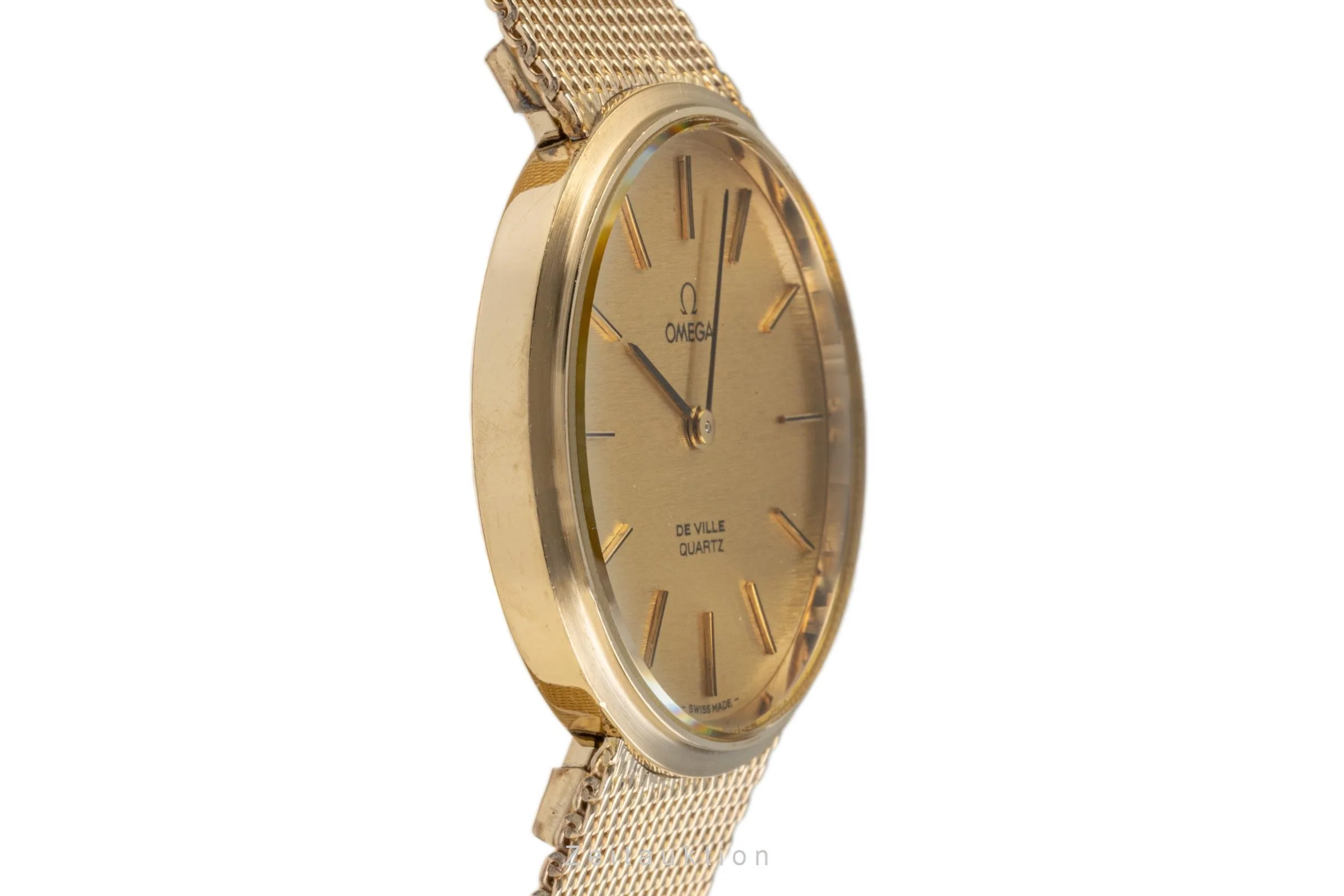 Omega De Ville gold-plated quartz men's watch 3910015.1/1910034.1  [2207358] - Image 7